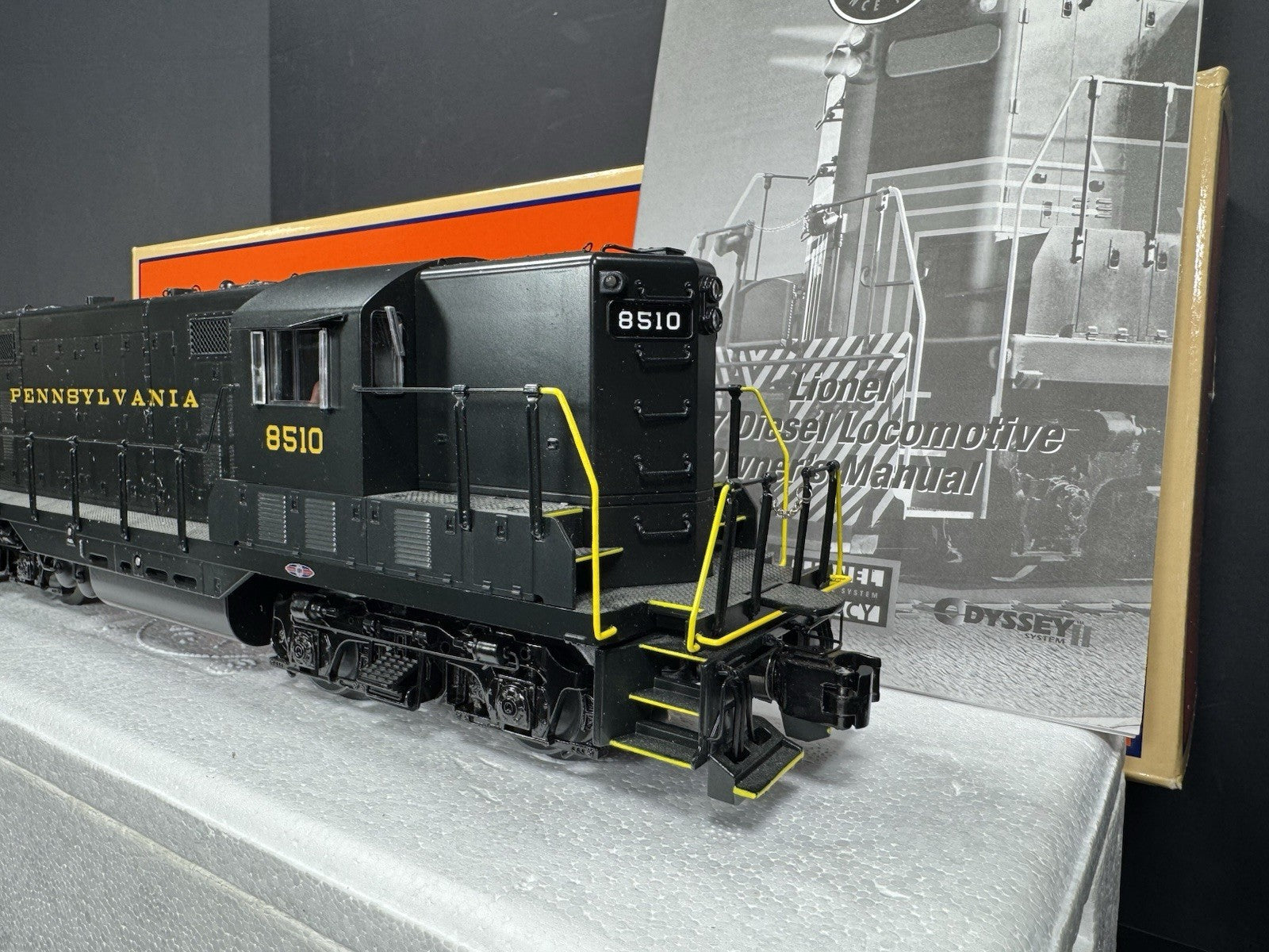 Lionel LEGACY 6-28587 Pennsylvania PR GP-7 diesel engine #8510 EX9