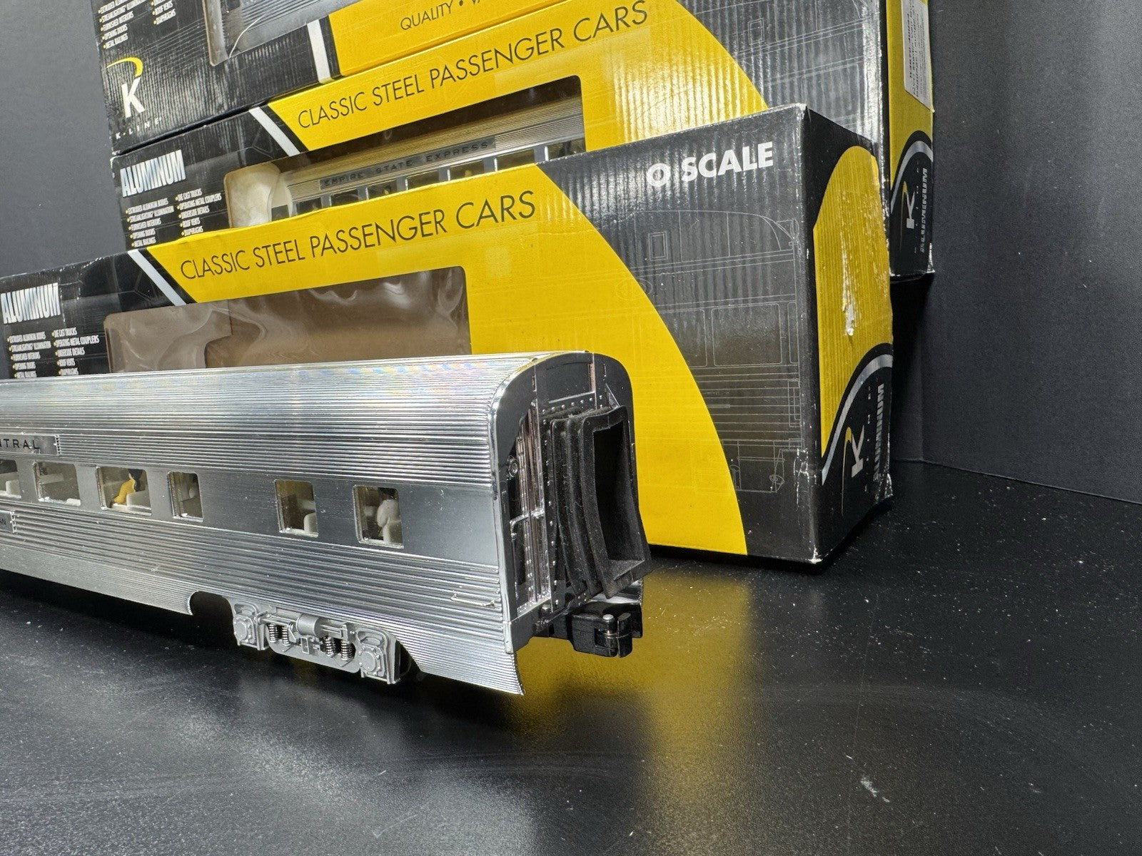 K-Line K-4670M New York Central NYC 21" aluminum passenger 4-car set LNIB5