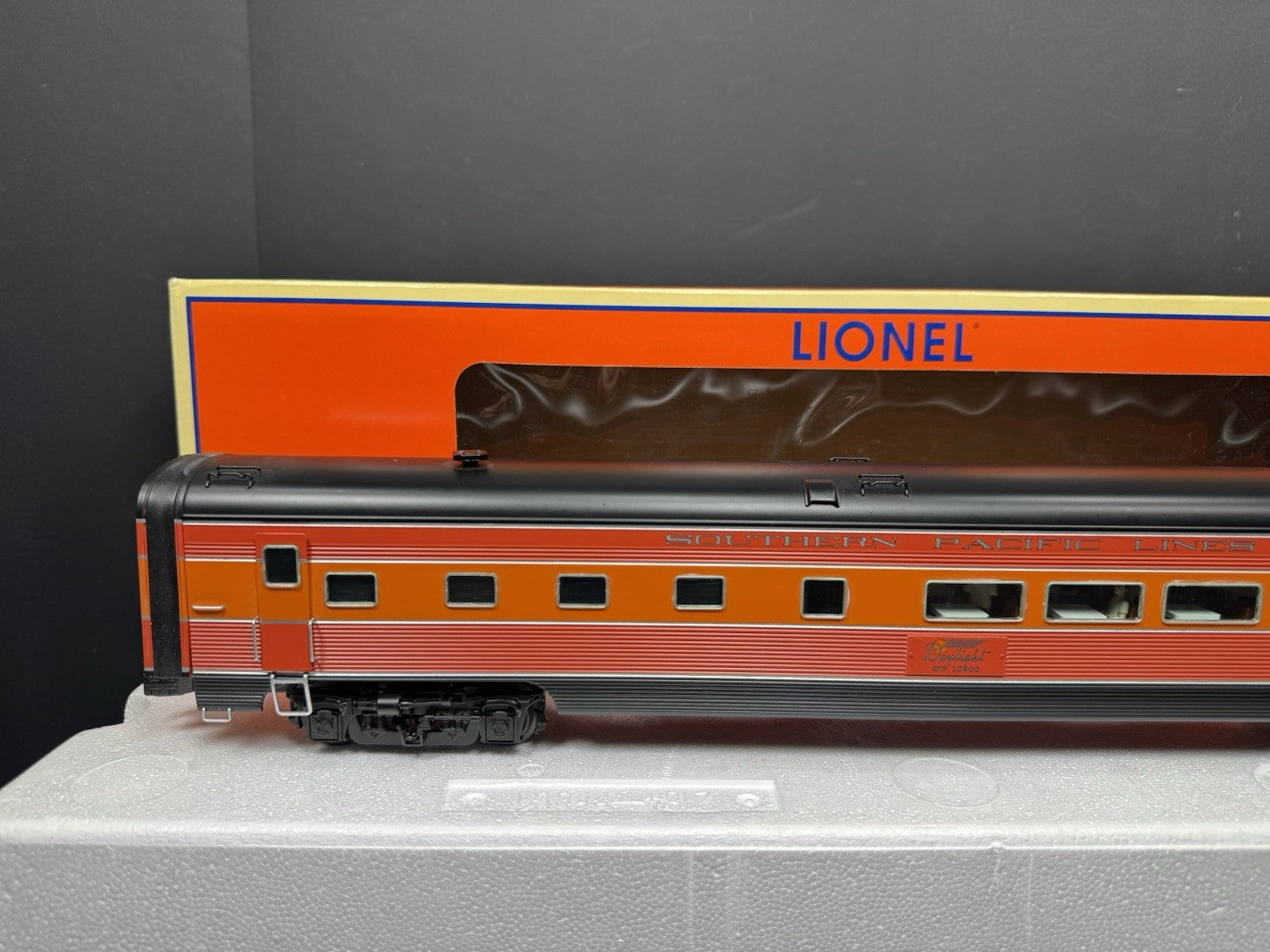 Lionel 6-25419 Southern Pacific 18" aluminum StationSounds diner car #10200 LNIB7