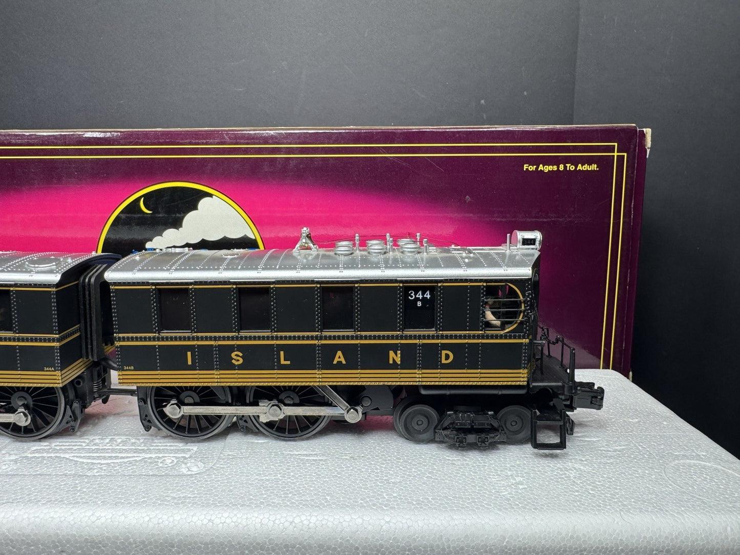 MTH 20-5534-1E Long Island DD-1 electric engine #344A #344B PS2 BCR EX3