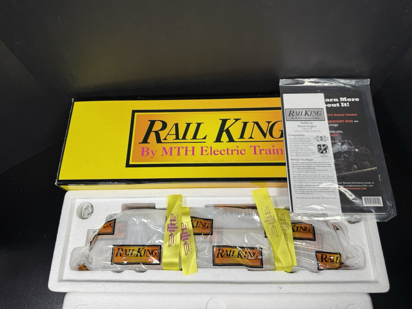 MTH RailKing 30-20480-1 National Capital Trackers ES44AC diesel engine PS3 NIB14