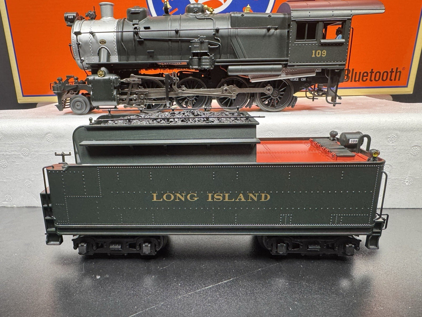 Lionel LEGACY 6-84950 Long Island H-10 steam engine #109 LNIB4