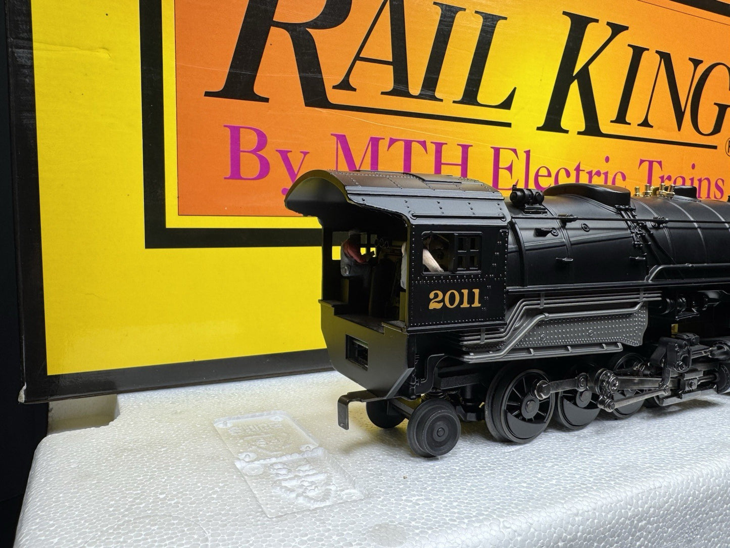 MTH RailKing 30-1307-1 Norfolk & Western 2-8-8-2 steam loco #2011 PS2 BCR LNIB10