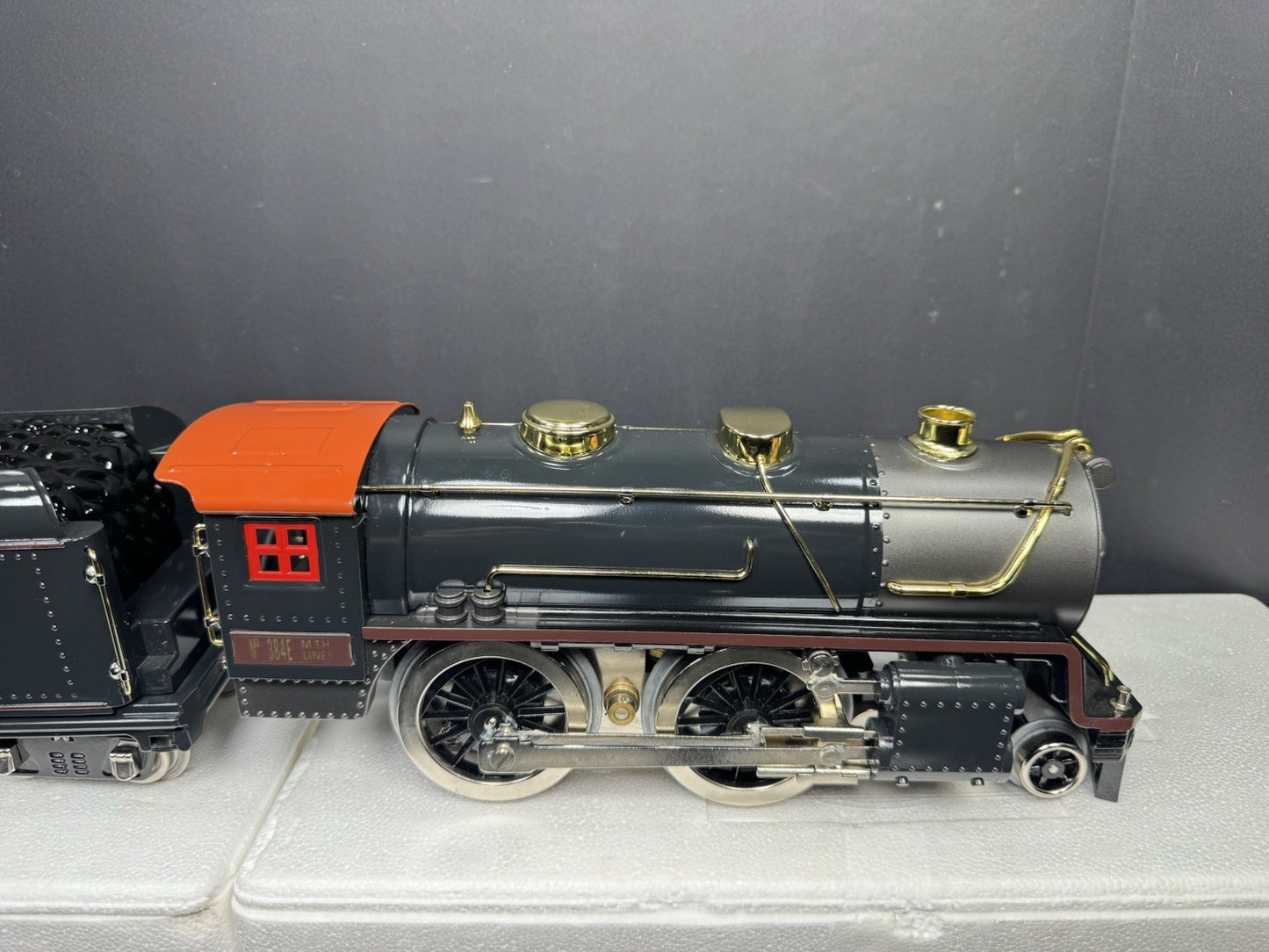 MTH Tinplate 10-1212-1 Std Gauge Pennsylvania 384E steam passenger set PS2 LNIB8