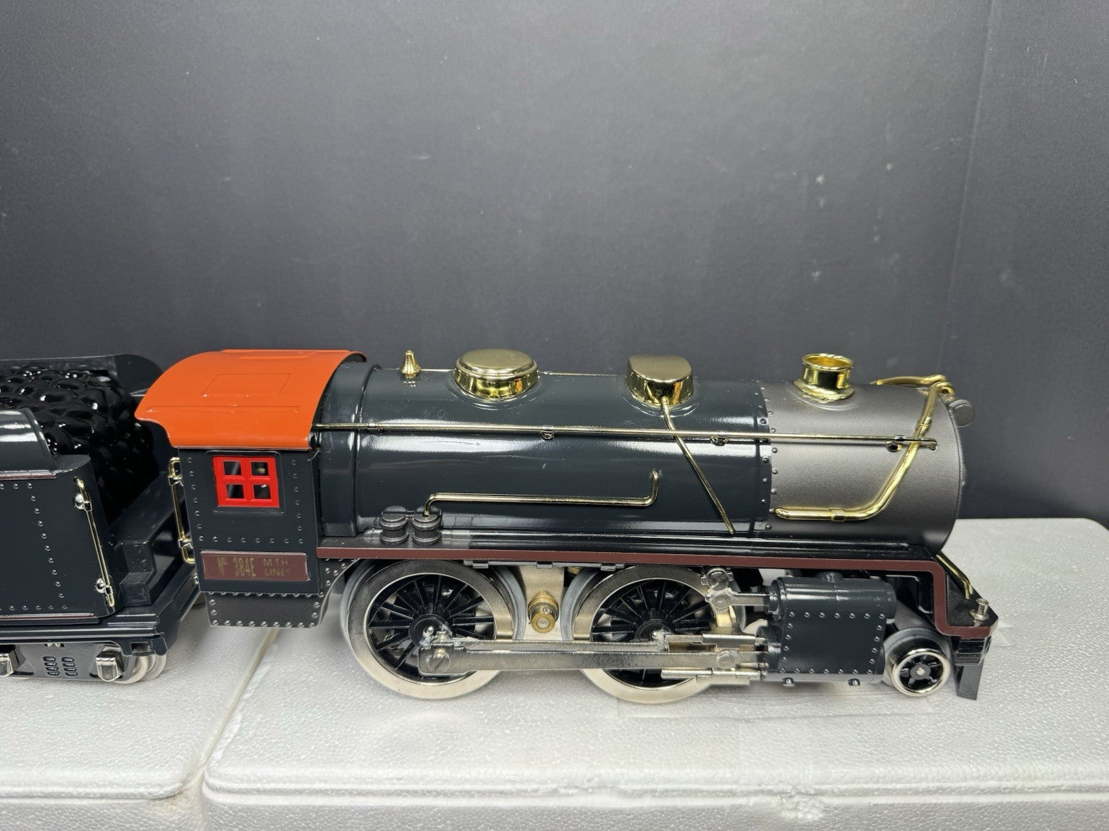 MTH Tinplate 10-1212-1 Std Gauge Pennsylvania 384E steam passenger set PS2 LNIB8