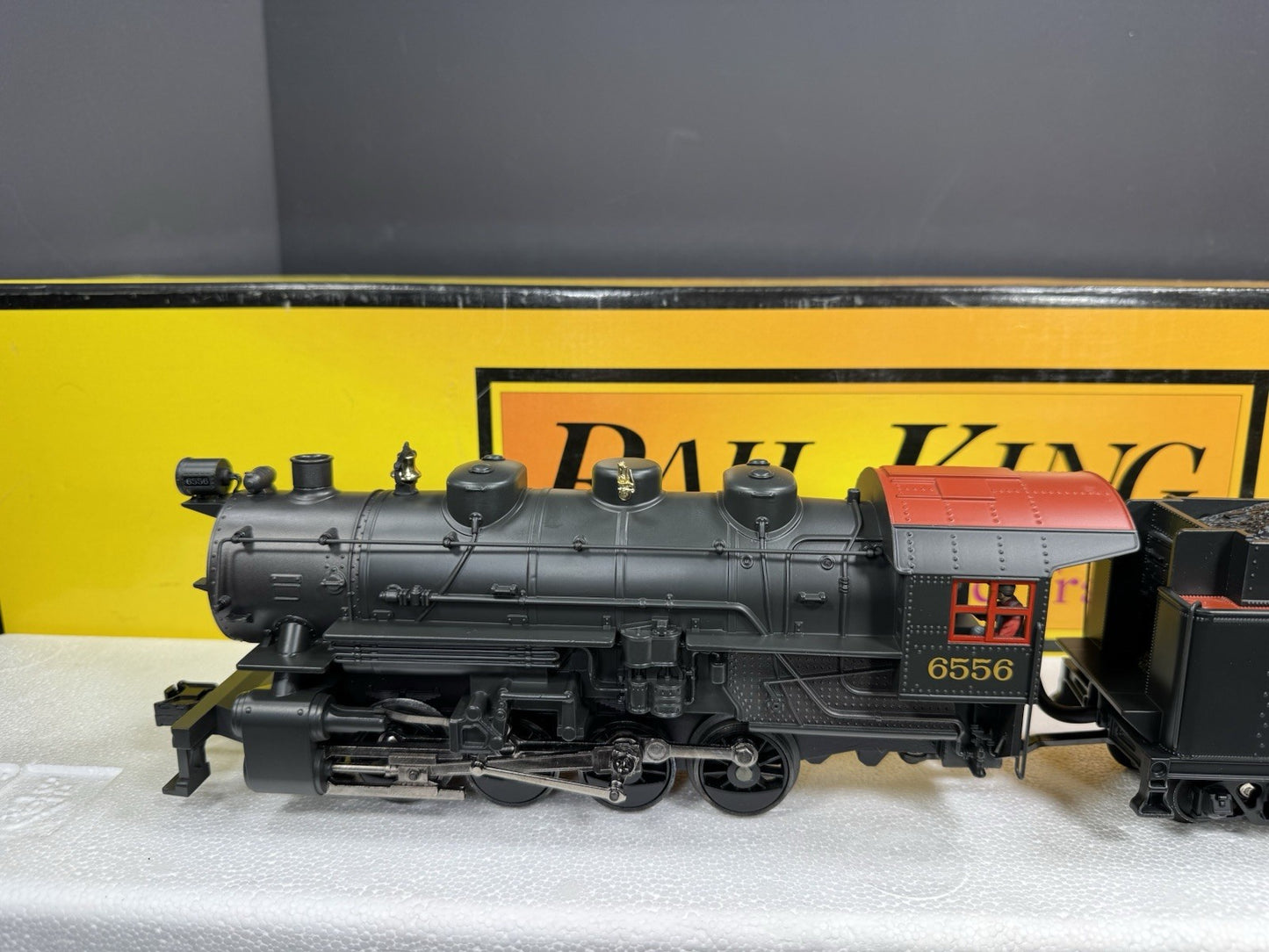 MTH RailKing 30-1313-1 Pennsylvania PRR 0-8-0 steam engine #6556 PS2 LNIB7
