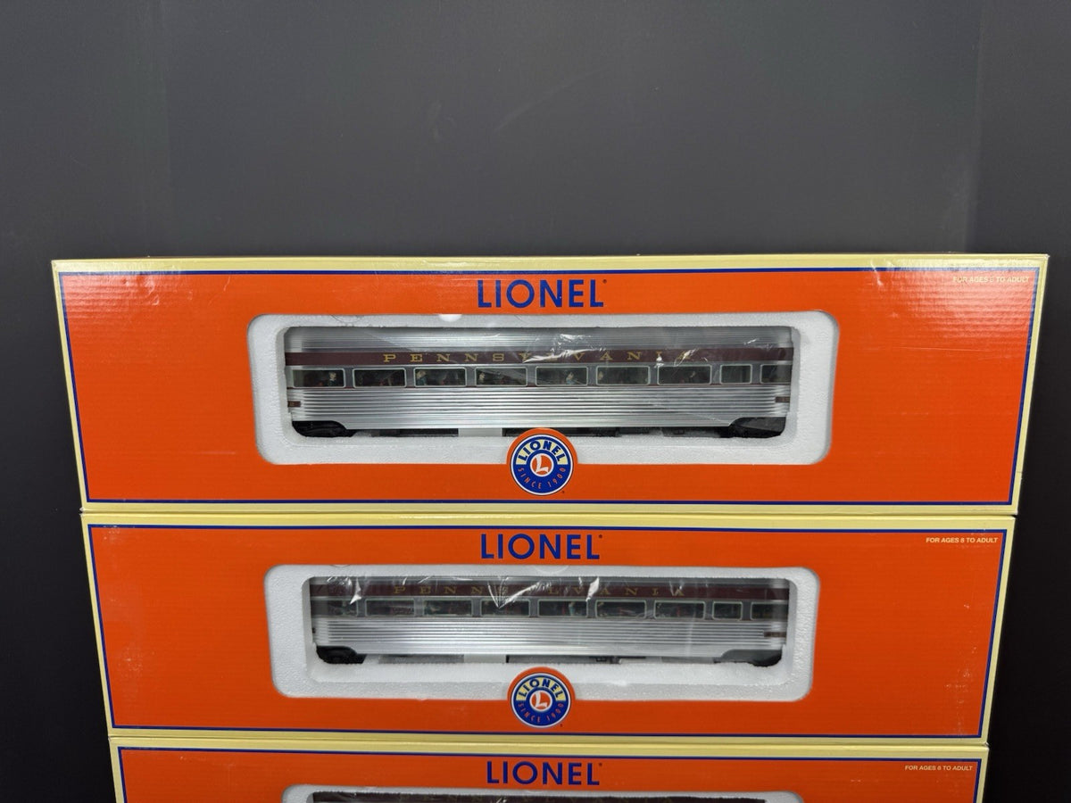 Lionel 6-25450 PRR Congressional 18" aluminum passenger 4-car set LNIB12