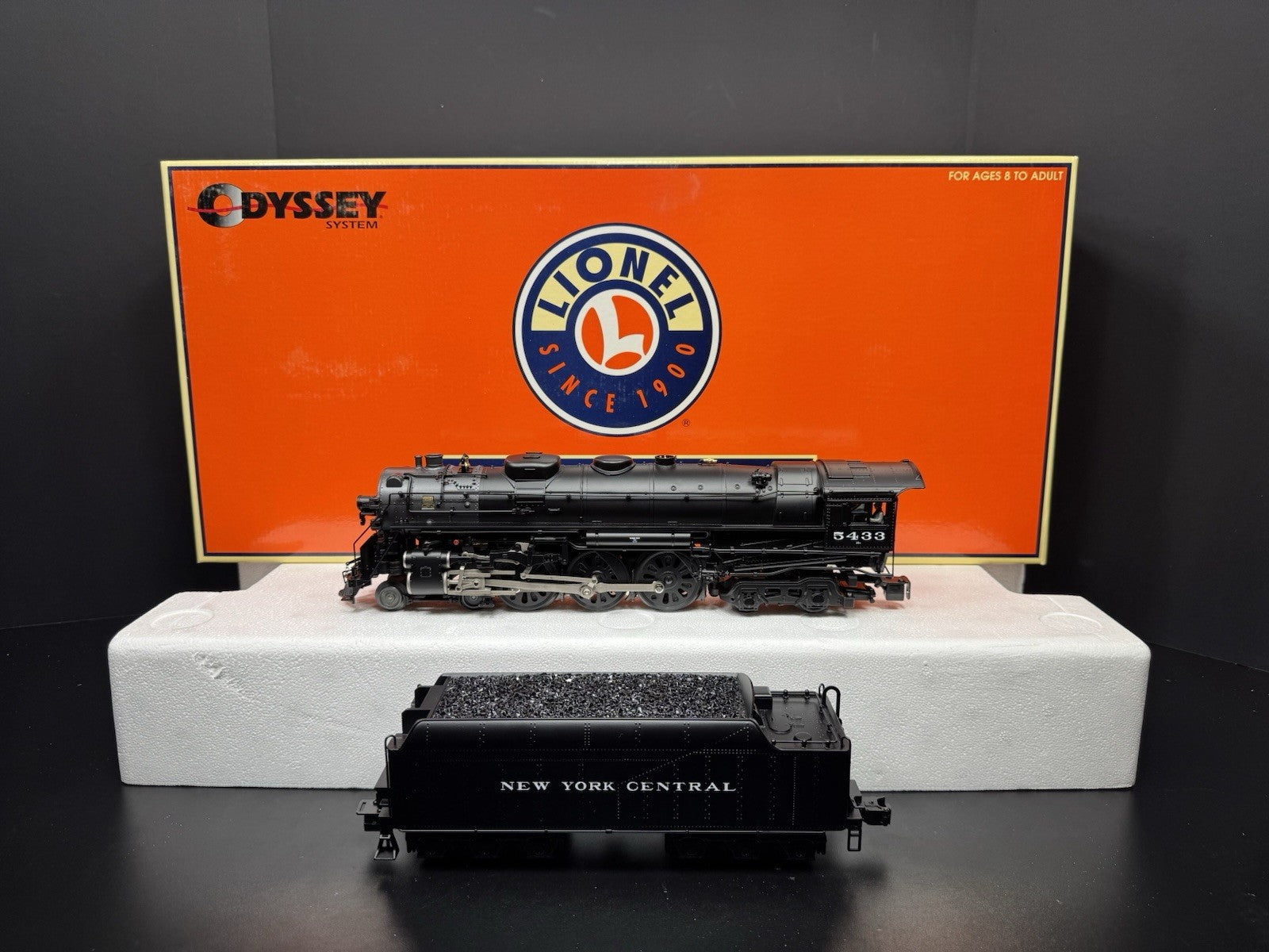 Lionel 6-38041 TMCC New York Central NYC J-3A Hudson steam engine #5433 LNIB0