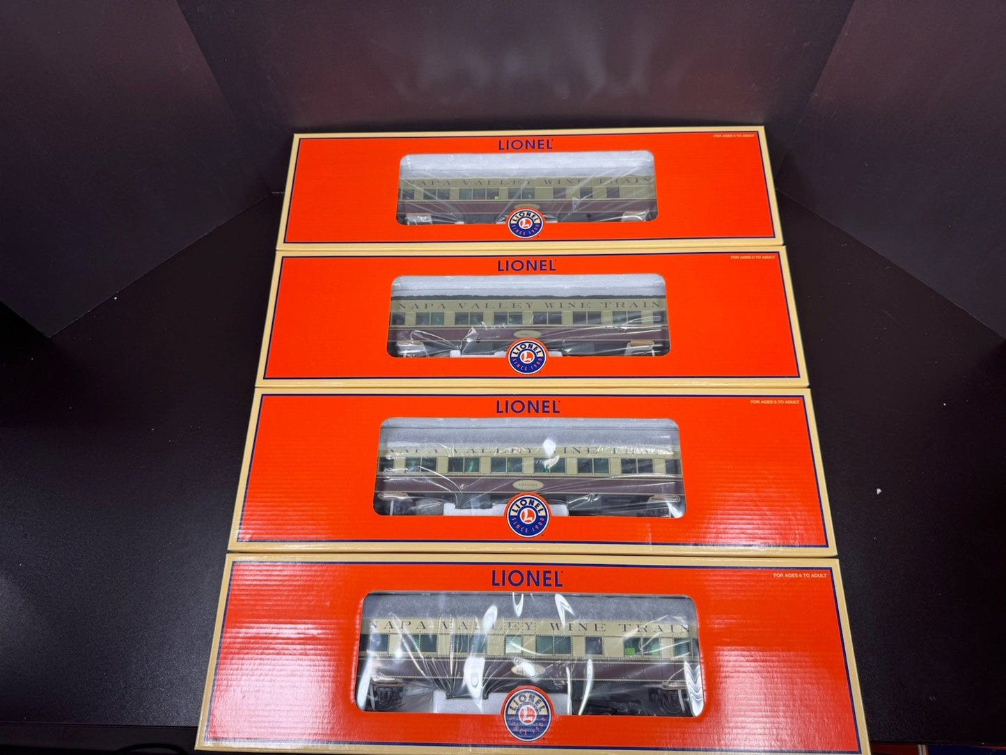 Lionel 6-31737 TMCC Napa Valley Wine Train Alco passenger set LNIB VHTF13