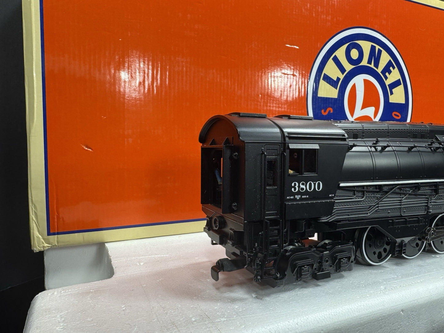 Lionel LEGACY 6-84248 Southern Pacific SP AC-9 steam engine #3800 EX12