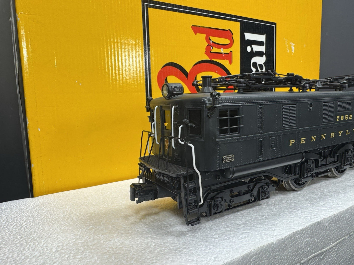 Sunset 3rd Rail brass TMCC Pennsylvania PRR O1a electric engine #7852 #7853 EX1