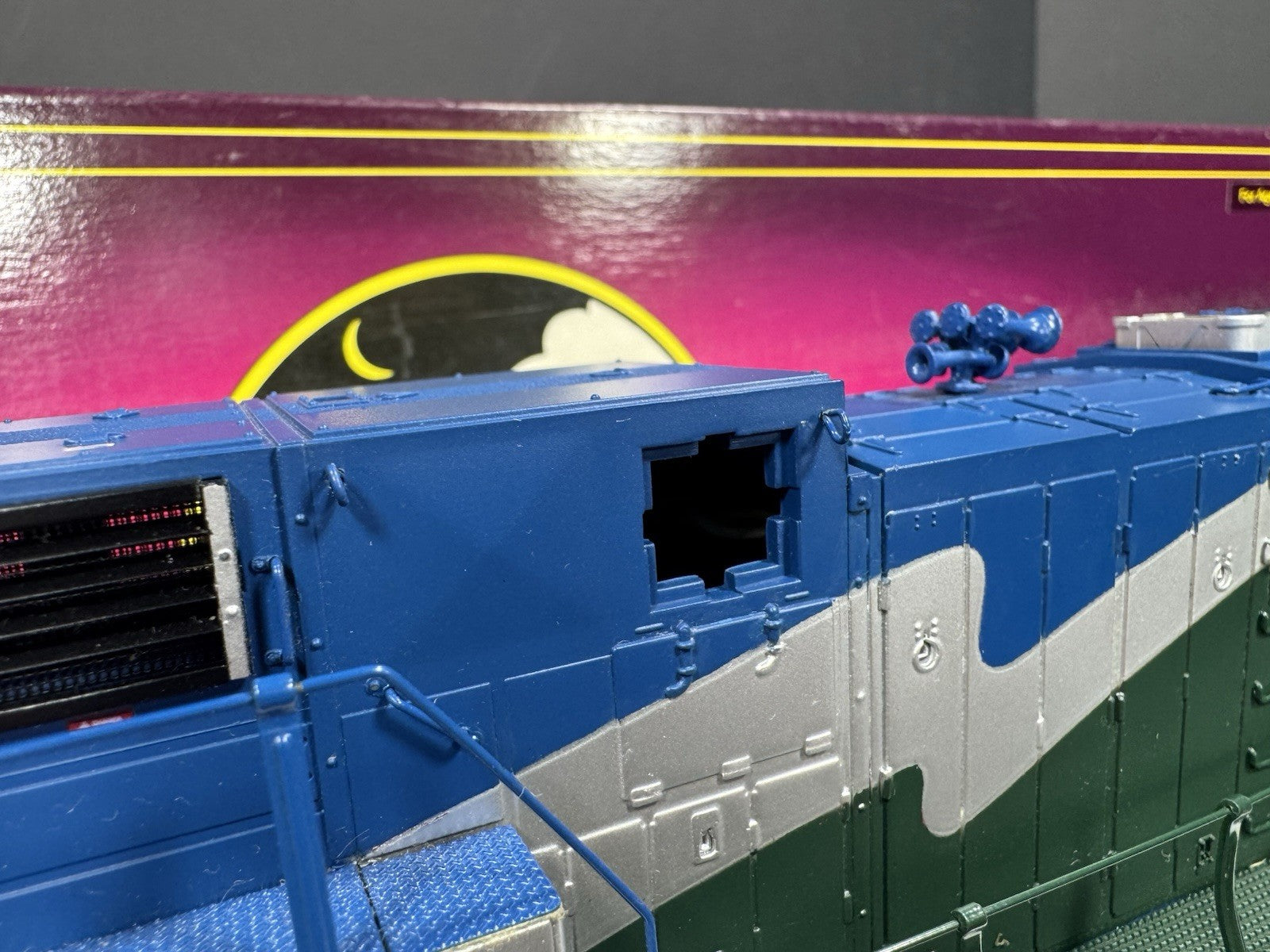MTH 20-20313-1 General Electric GE Demonstrator ES44AC diesel engine #2012 PS314