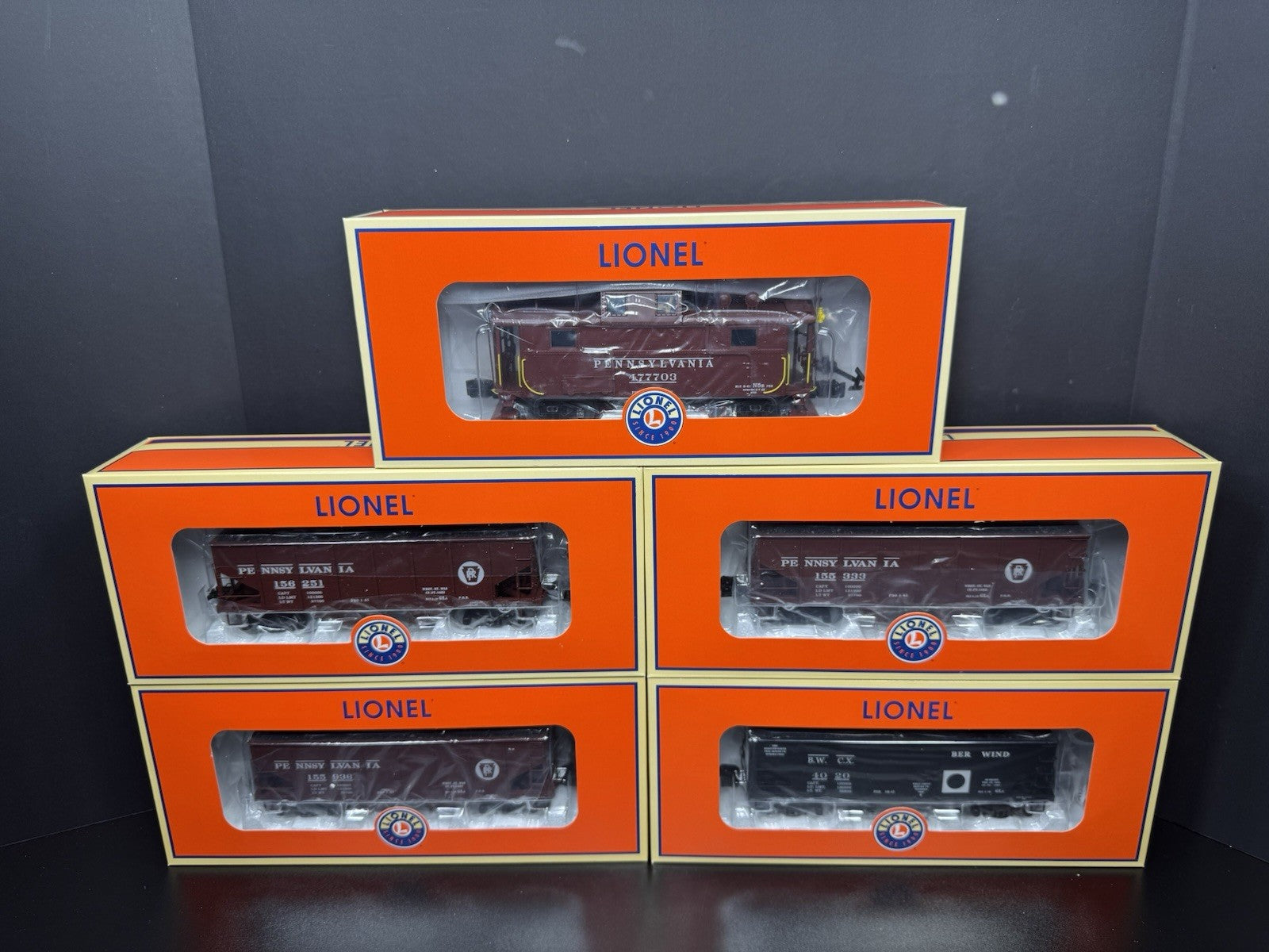 Lionel LEGACY 6-81247 Pennsylvania M1a coal hauler steam set #6755 LNIB16