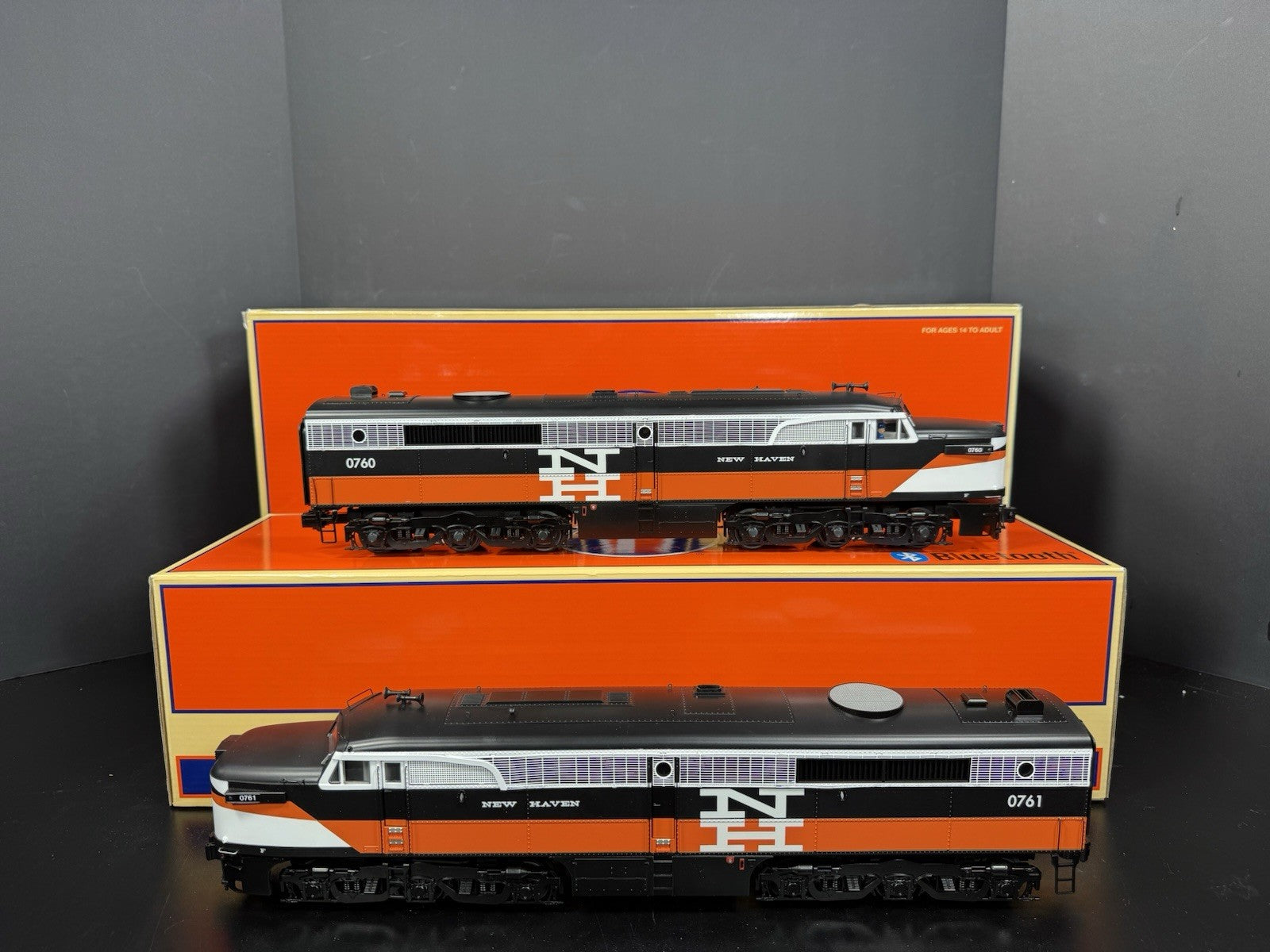 Lionel LEGACY 2133410 New Haven NH Alco PA diesel engine AA set LNIB7