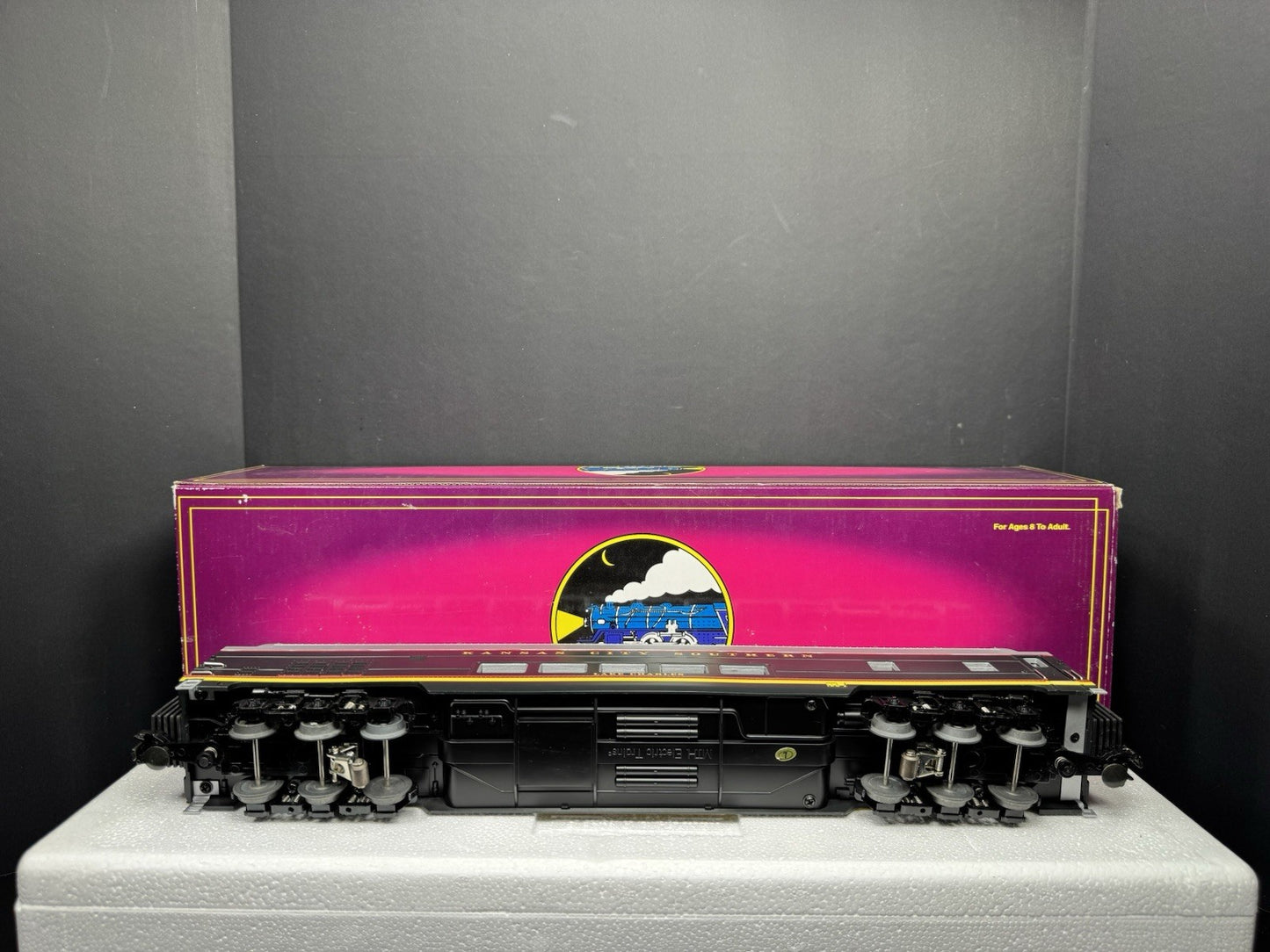 MTH 20-67039 Kansas City Southern KCS 70' full-length vista dome pass car LNIB8