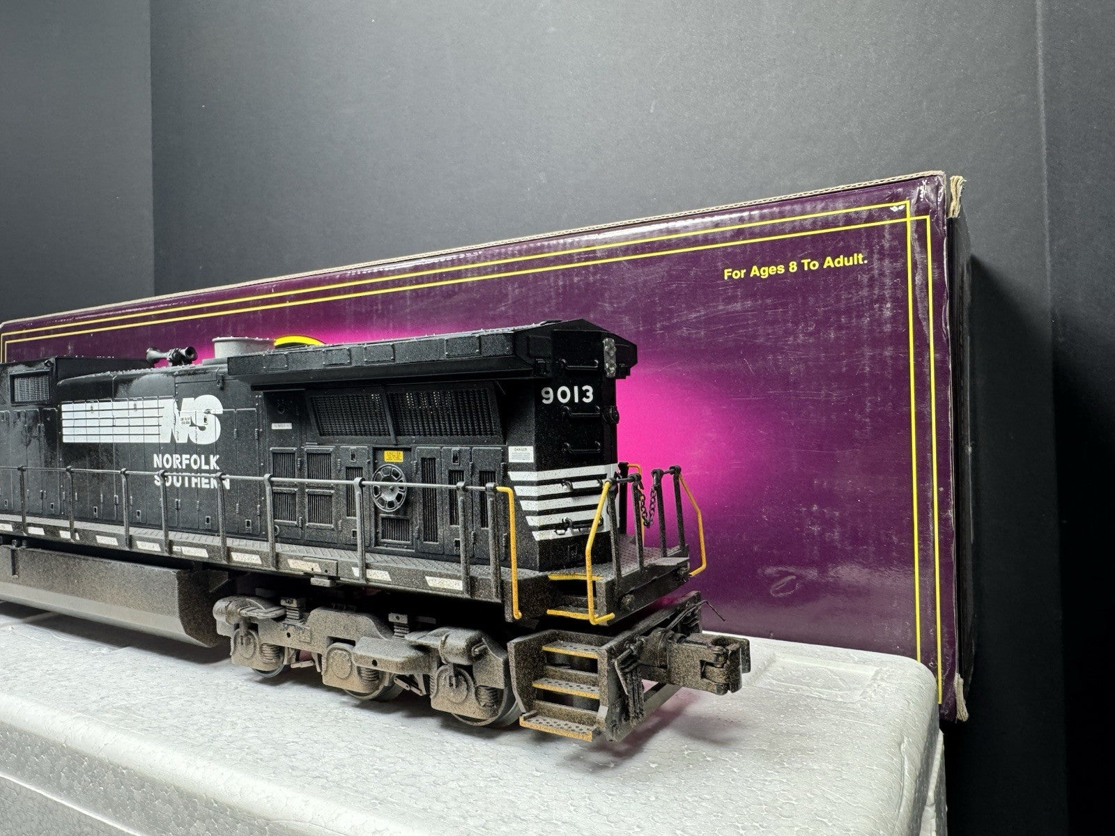 MTH 20-2267-1 Norfolk Southern NS Dash-9 diesel engine #9013 PS2 BCR EX9