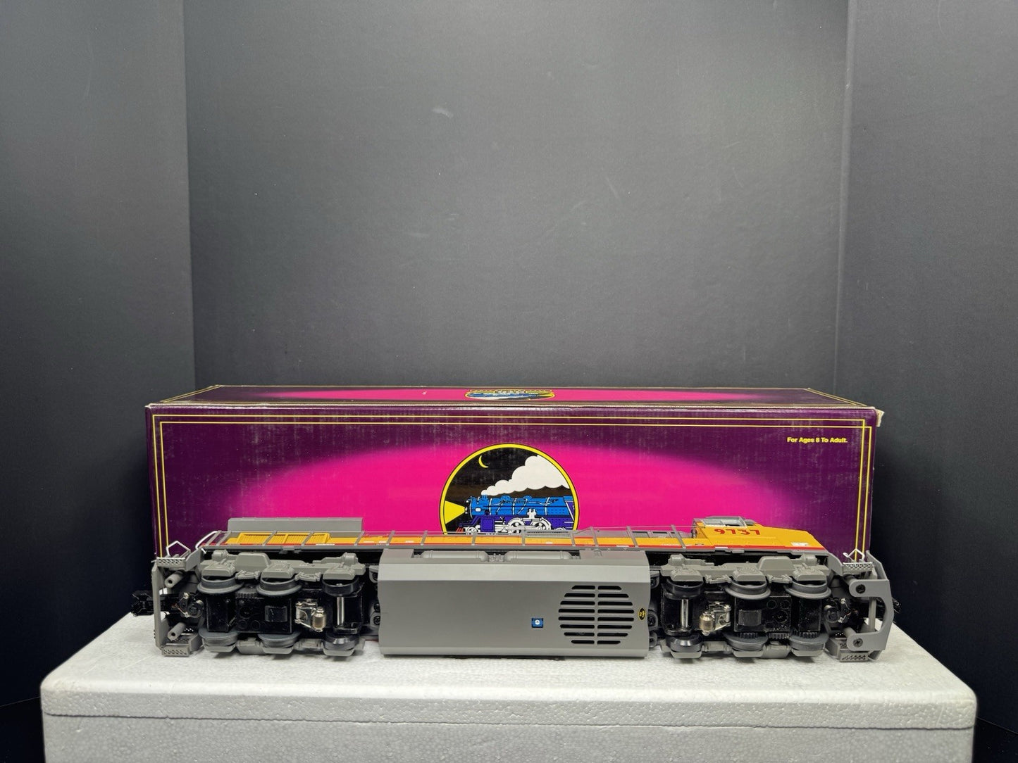 MTH 20-2270-1 Union Pacific UP Dash-9 diesel engine #9737 PS2 BCR LNIB10