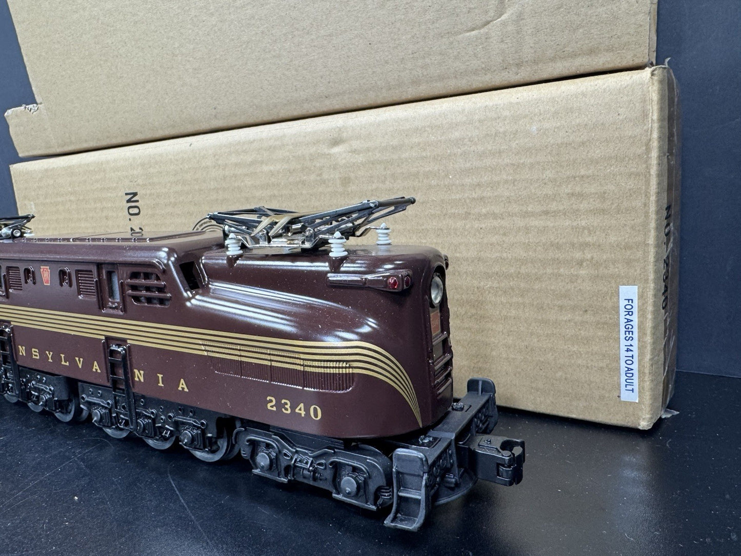 Lionel 6-38303 Pennsylvania tuscan 5-stripe GG-1 electric engine #2340 LNIB10