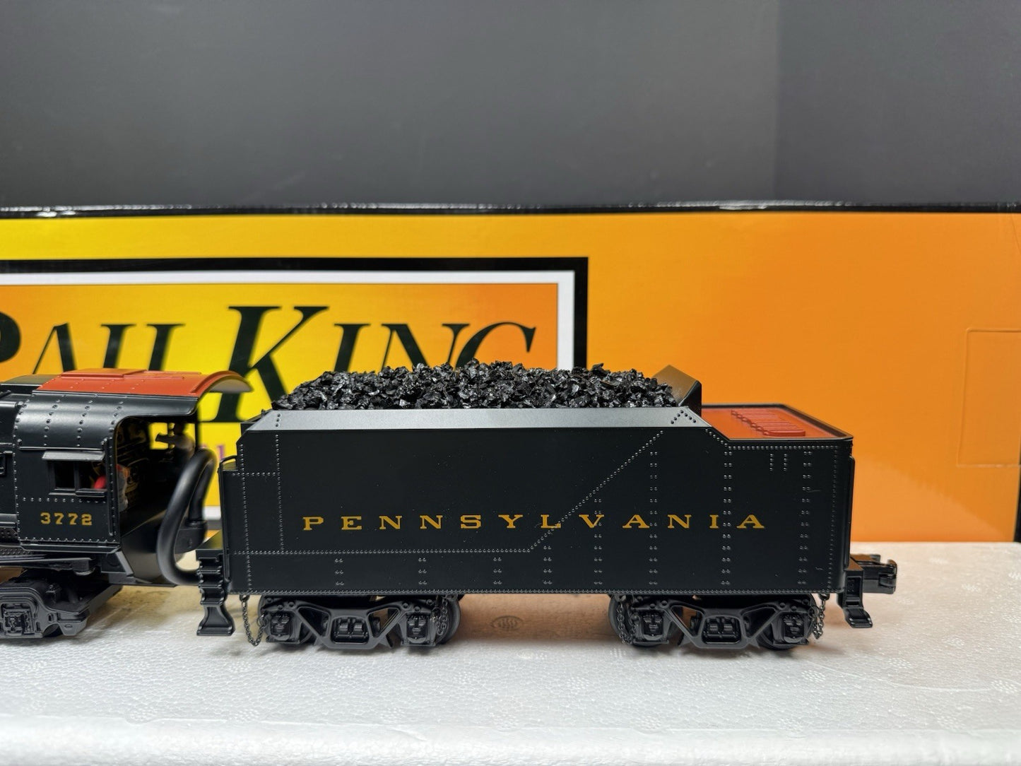 MTH RailKing 30-1550-1E PRR 4-6-2 K-4s Pacific steam engine #3772 PS2 BCR LNIB3