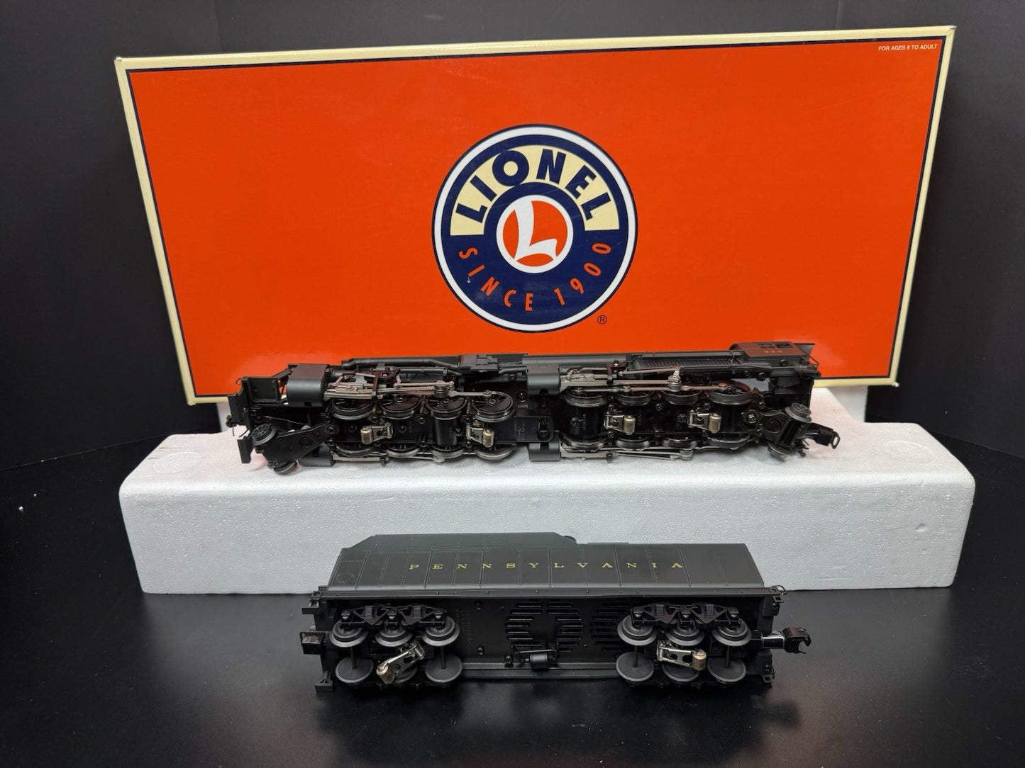 Lionel 6-38082 TMCC Pennsylvania PRR 2-8-8-2 Y-3 steam engine #374 LNIB12