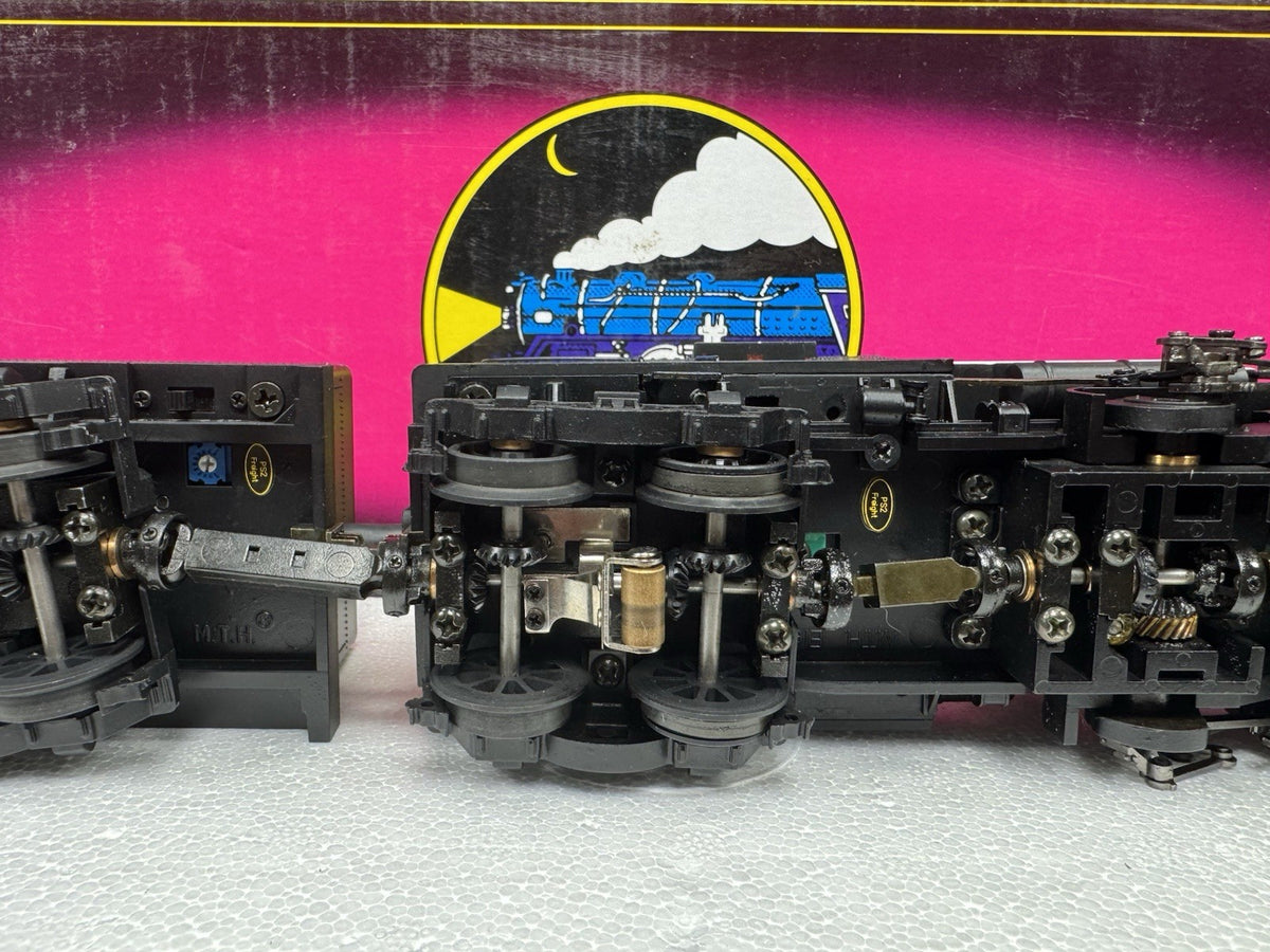MTH 20-3039-1 Hillcrest Lumber Clmax logging steam engine #10 PS2 BCR LNIB12