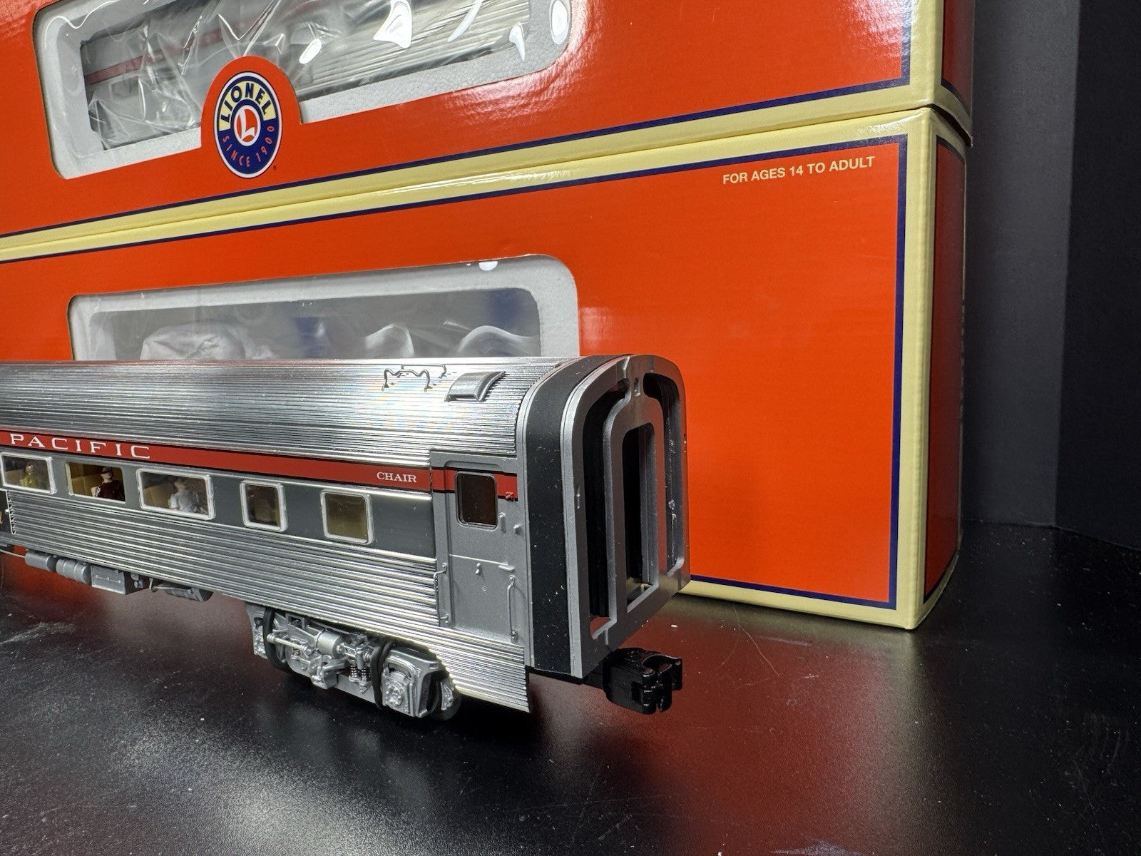 Lionel 6-20005 Southern Pacific Sunset Limited 18" aluminum passenger set NIB4