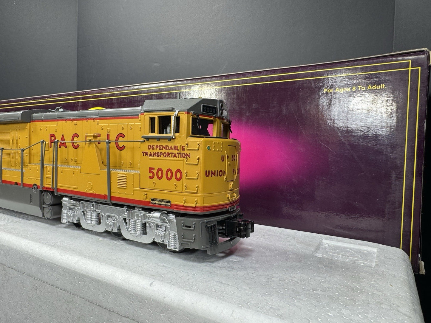 MTH 20-2252-1 Union Pacific UP U50C diesel engine #5000 PS2 BCR LNIB9