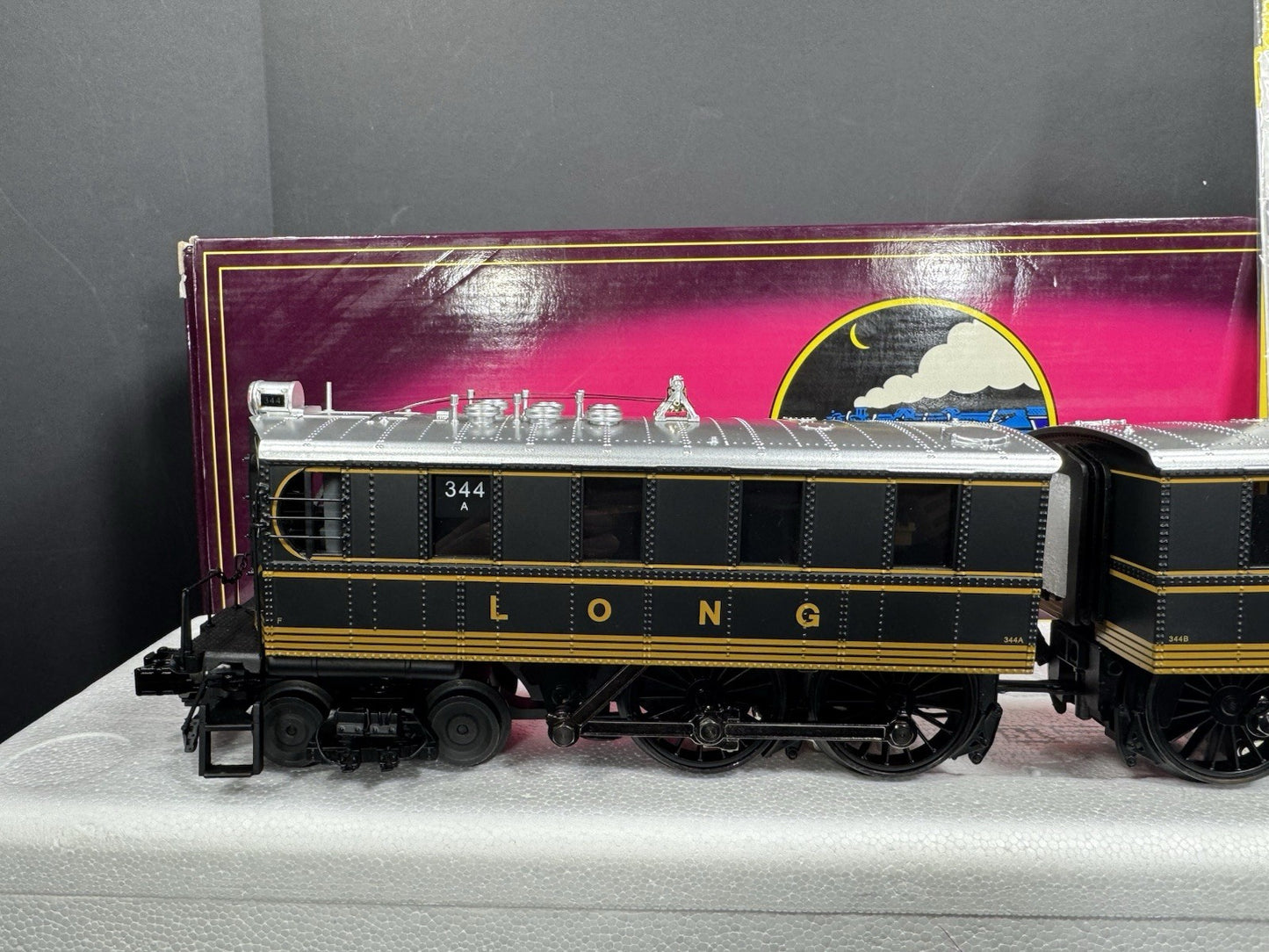 MTH 20-5534-1E Long Island DD-1 electric engine #344 PS2 BCR LNIB2