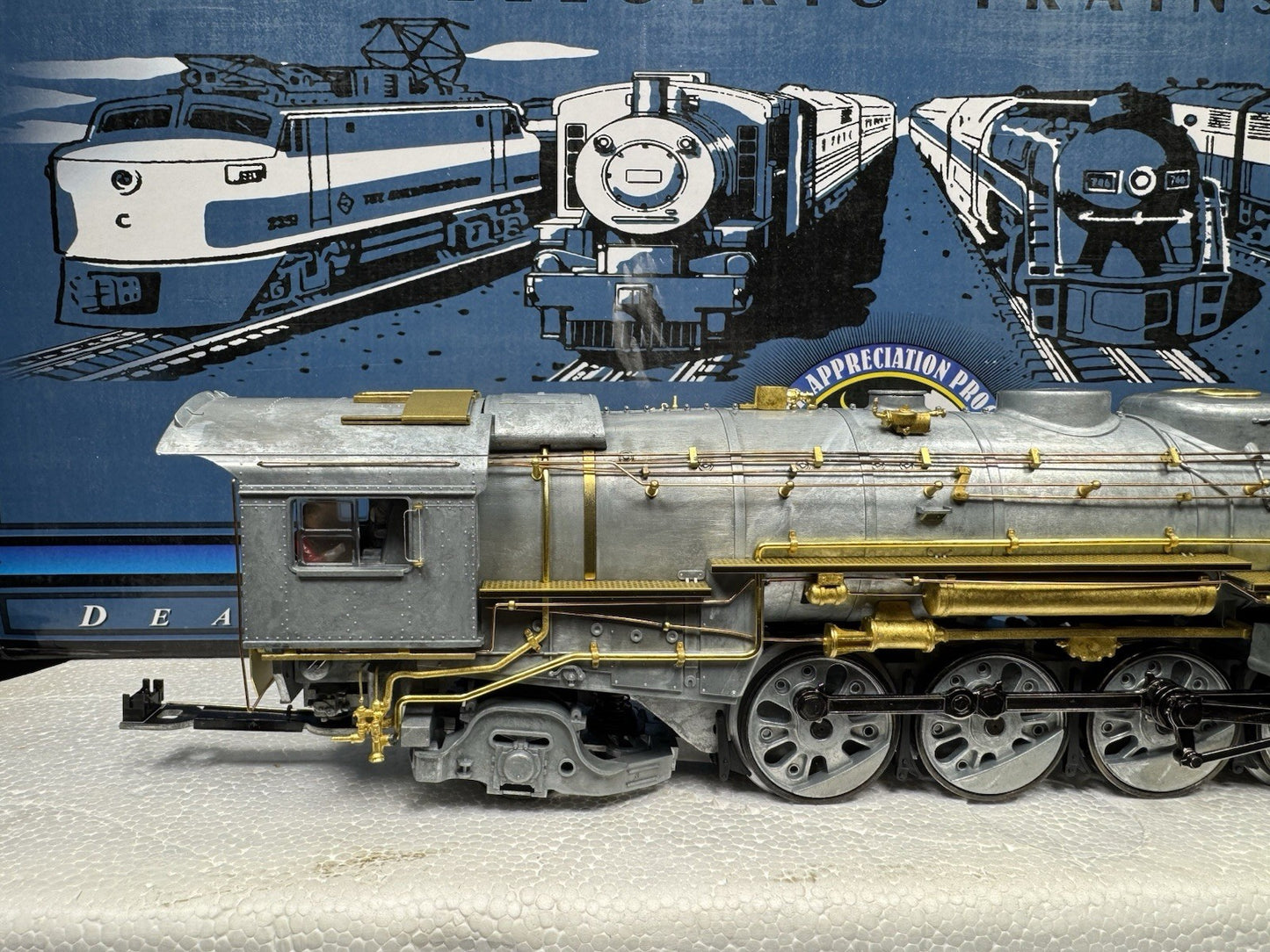 MTH 20-3407-1 Engineering Edition 4-8-2 L-3a Mohawk steam engine PS2 BCR LNIB3