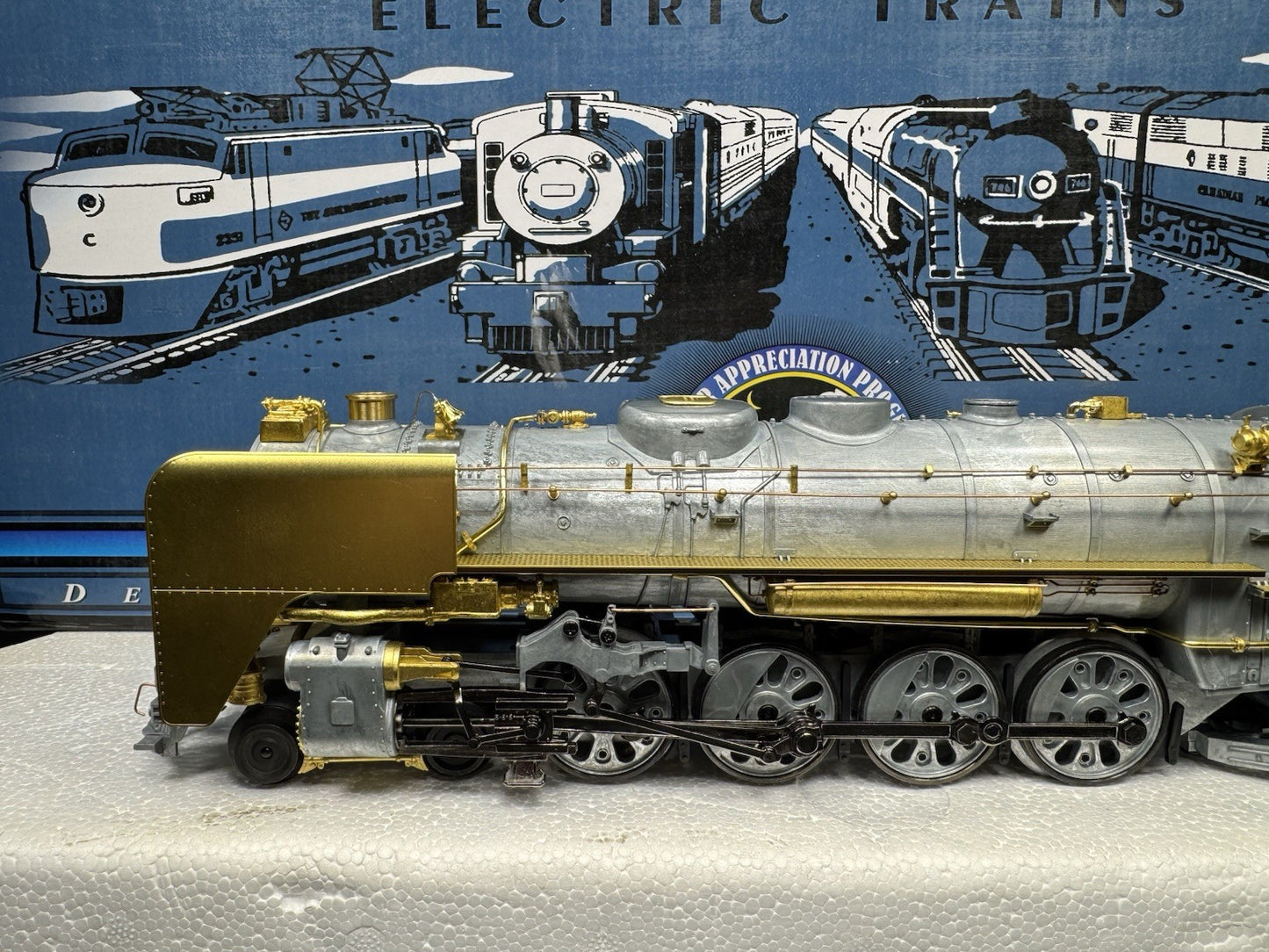 MTH 20-3407-1 Engineering Edition 4-8-2 L-3a Mohawk steam engine PS2 BCR LNIB8
