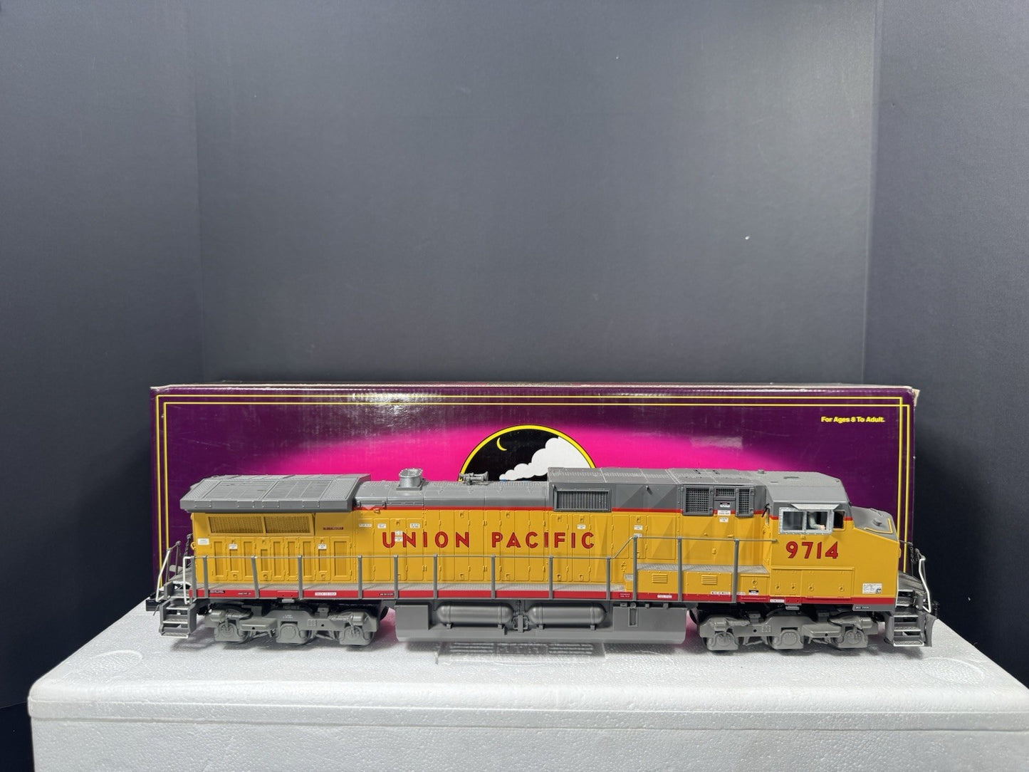 MTH 20-2270-1 Union Pacific UP Dash-9 diesel engine #9714 PS 2.0 BCR EX5