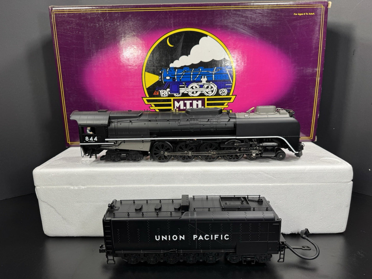 MTH 20-3044-1 Union Pacific UP FEF 4-8-4 Northern steam engine #844 PS2 BCR LNIB6