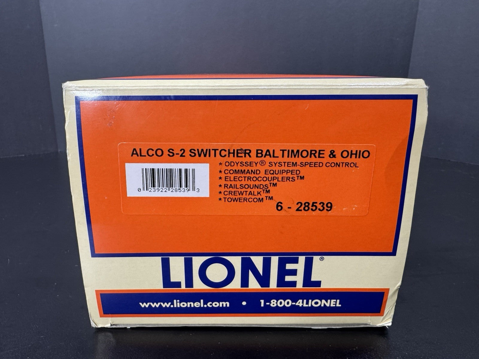 Lionel 6-28539 TMCC Baltimore & Ohio B&O S-2 diesel switcher engine #9045 LNIB10