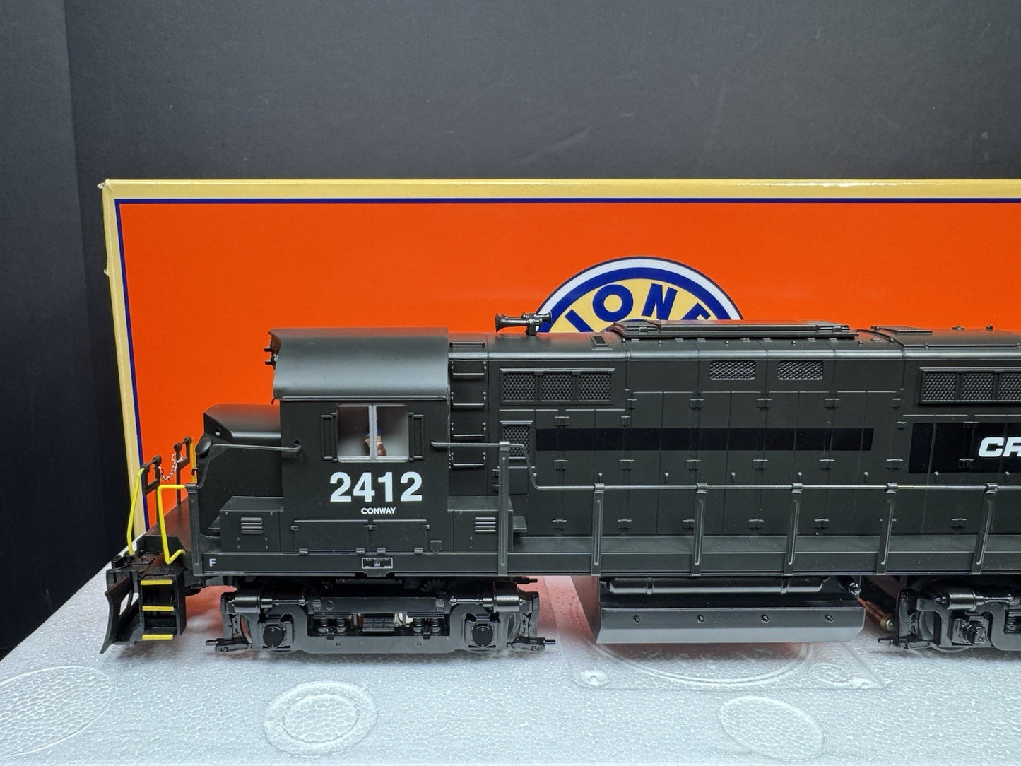 Lionel LEGACY 2233341 Conrail CR RS-27 diesel engine #2412 LNIB2