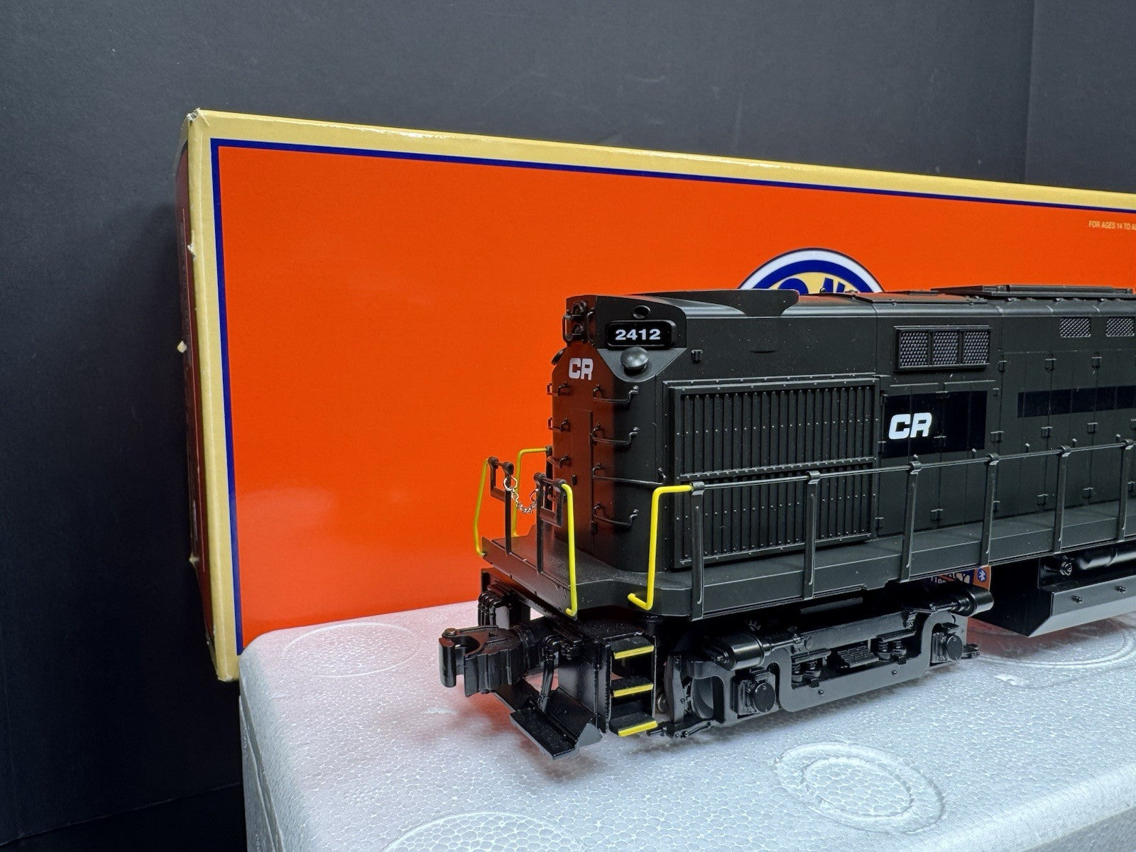 Lionel LEGACY 2233341 Conrail CR RS-27 diesel engine #2412 LNIB6