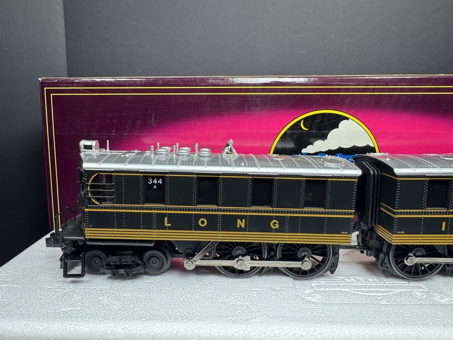 MTH 20-5534-1E Long Island DD-1 electric engine #344A #344B PS2 BCR EX2