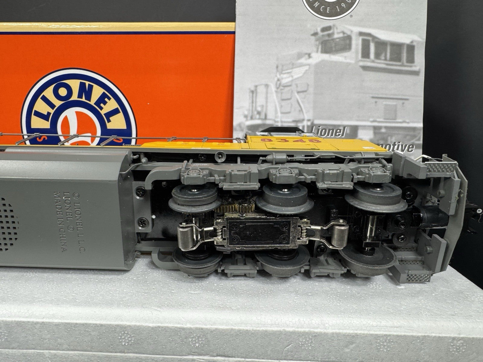 Lionel LEGACY 6-28264 Union Pacific UP flag SD70ACe diesel engine #8348 EX11