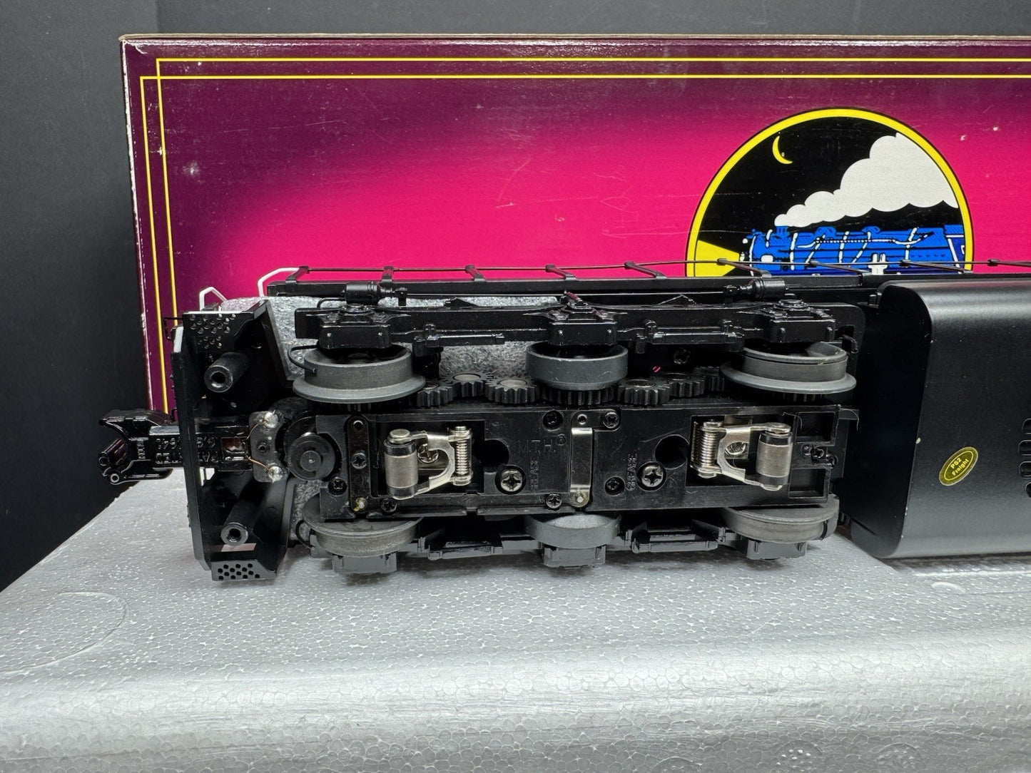 MTH 20-2668-1 Milwaukee Road SD40-2 diesel engine #175 PS2 BCR LNIB12