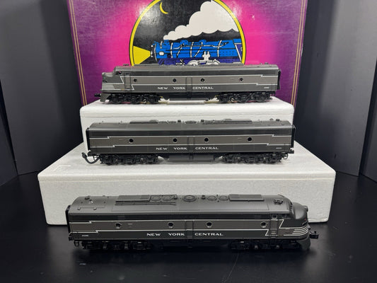 MTH 20-2317-1 New York Central NYC E-8 diesel engine ABA set PS2 BCR LNIB0