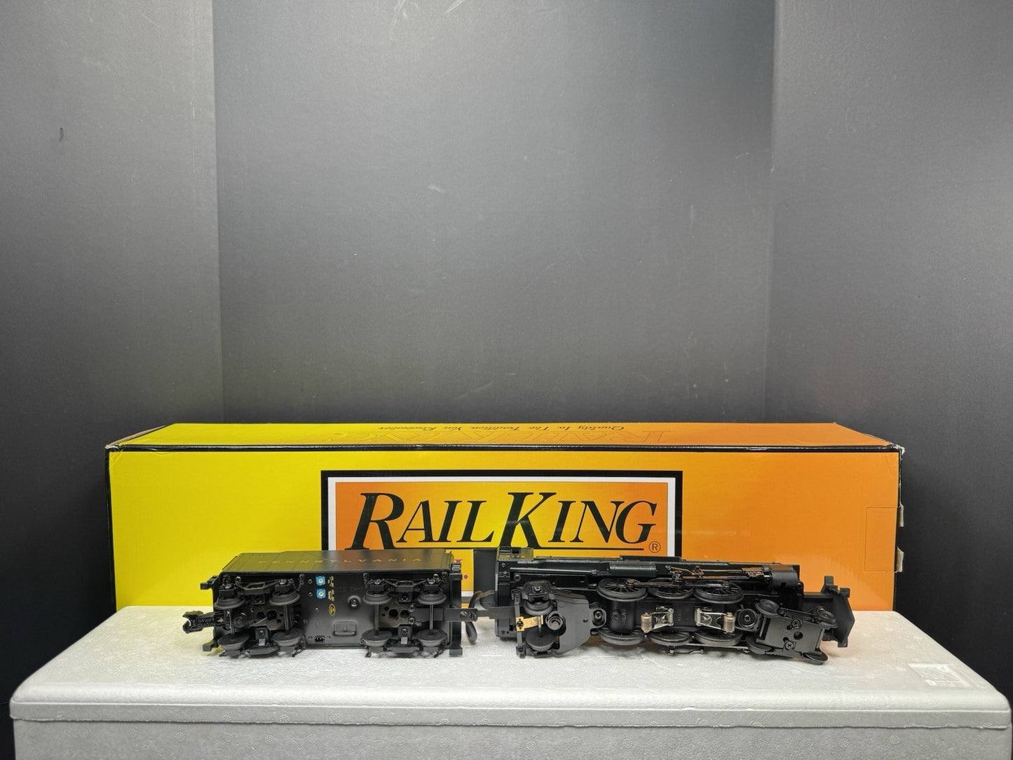MTH RailKing 30-1550-1E PRR 4-6-2 K-4s Pacific steam engine #3772 PS2 BCR LNIB10