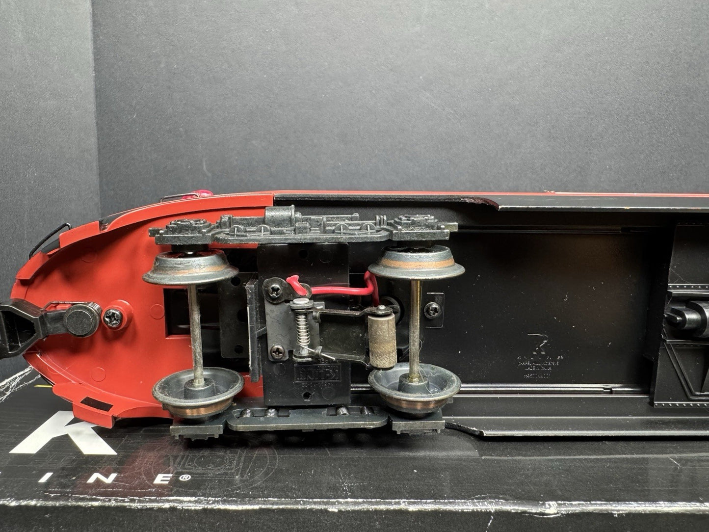 K-Line K4688-42952 Southern Pacific SP 21" aluminum observation car #2952 LNIB11