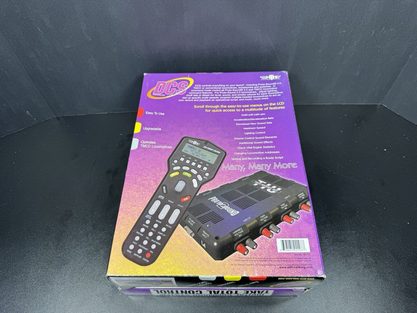MTH 50-1001 DCS TIU and remote system | Rev I3 TIU | v6.1 software | LNIB11
