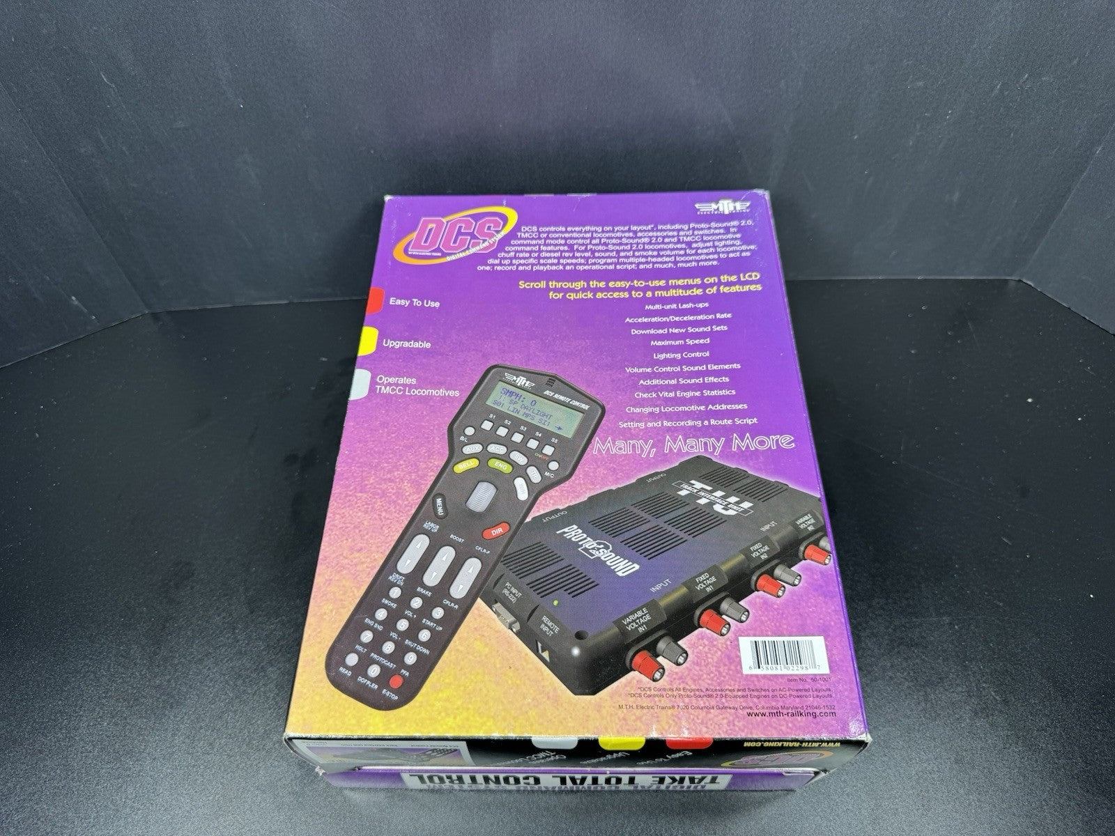 MTH 50-1001 DCS TIU and remote system | Rev I3 TIU | v6.1 software | LNIB11