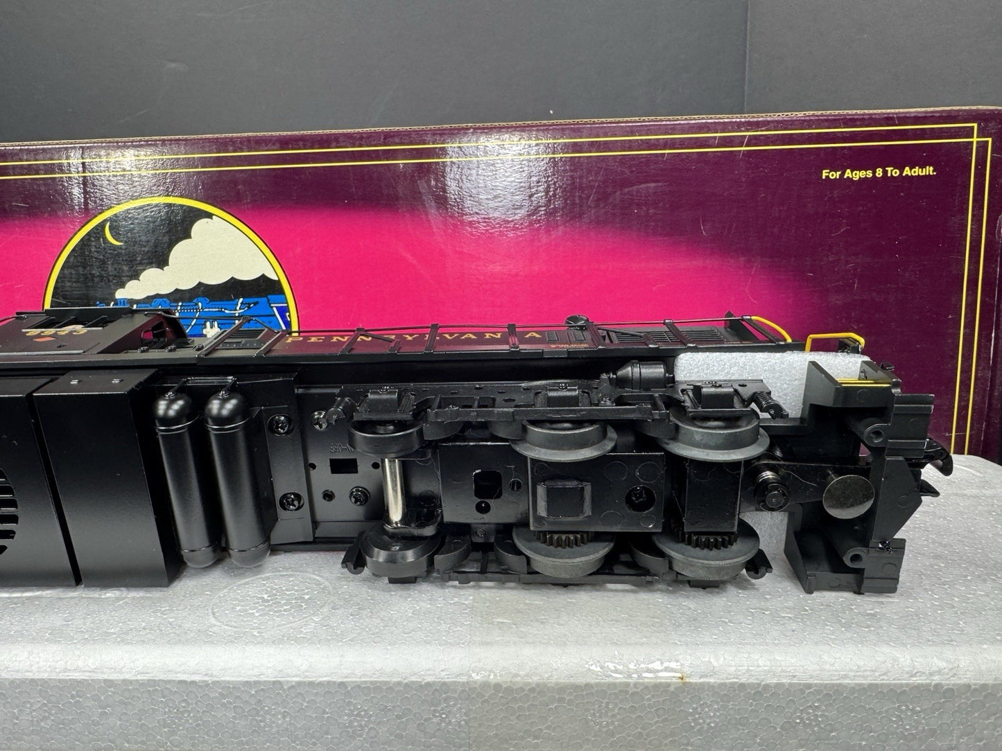 MTH 20-2302-3 Pennsylvania 2500 HP transfer nonpowered diesel engine #8943 NIB12