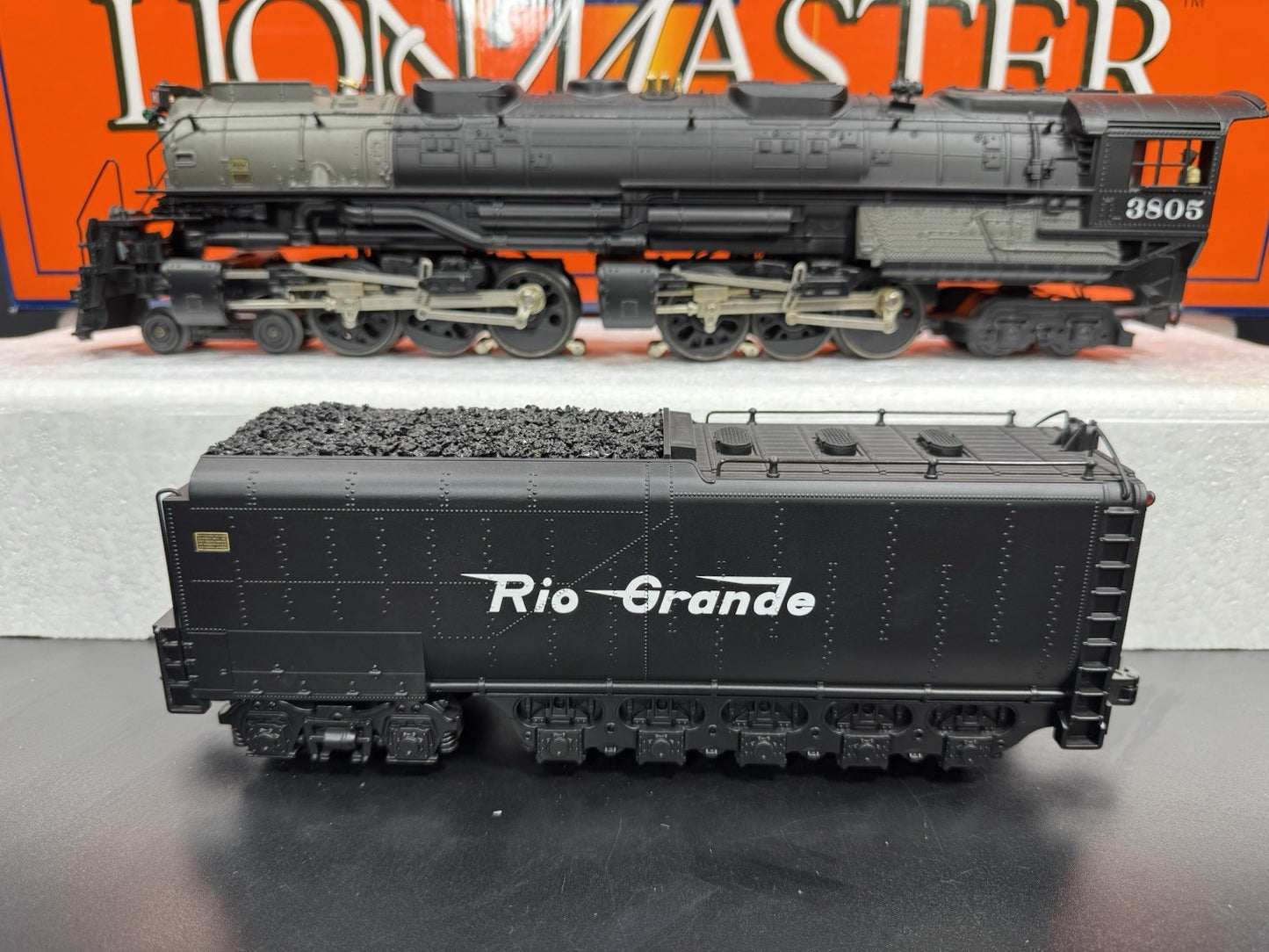 Lionel LEGACY 6-11152 LionMaster Rio Grande Challenger steam engine #3805 LNIB5