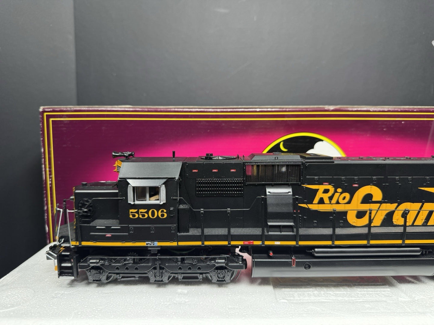 MTH 20-2579-1 Denver & Rio Grande SD50 diesel engine #5506 PS2 BCR LNIB2