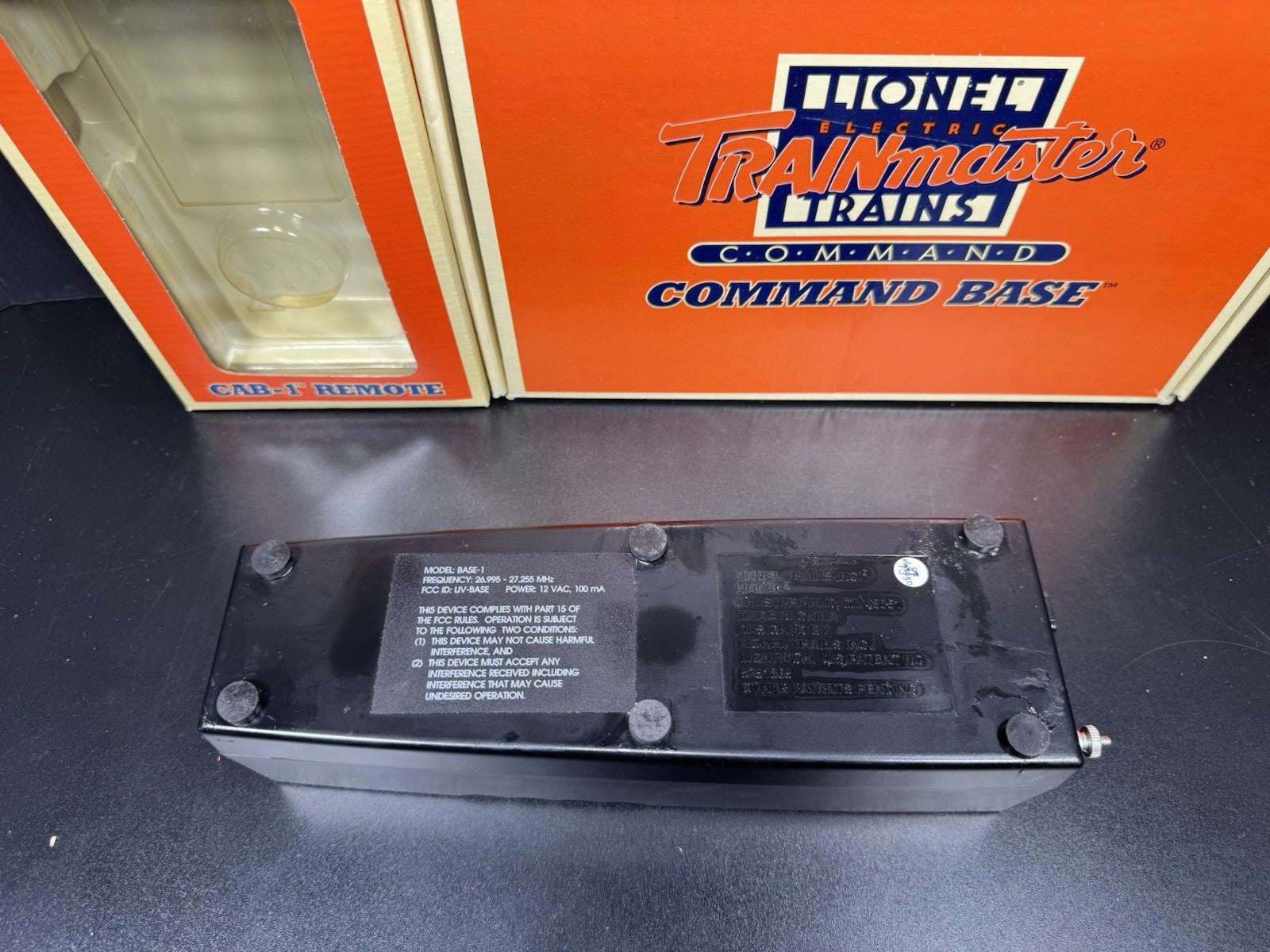 Lionel 6-12969 TMCC CAB-1 Trainmaster command set EX9