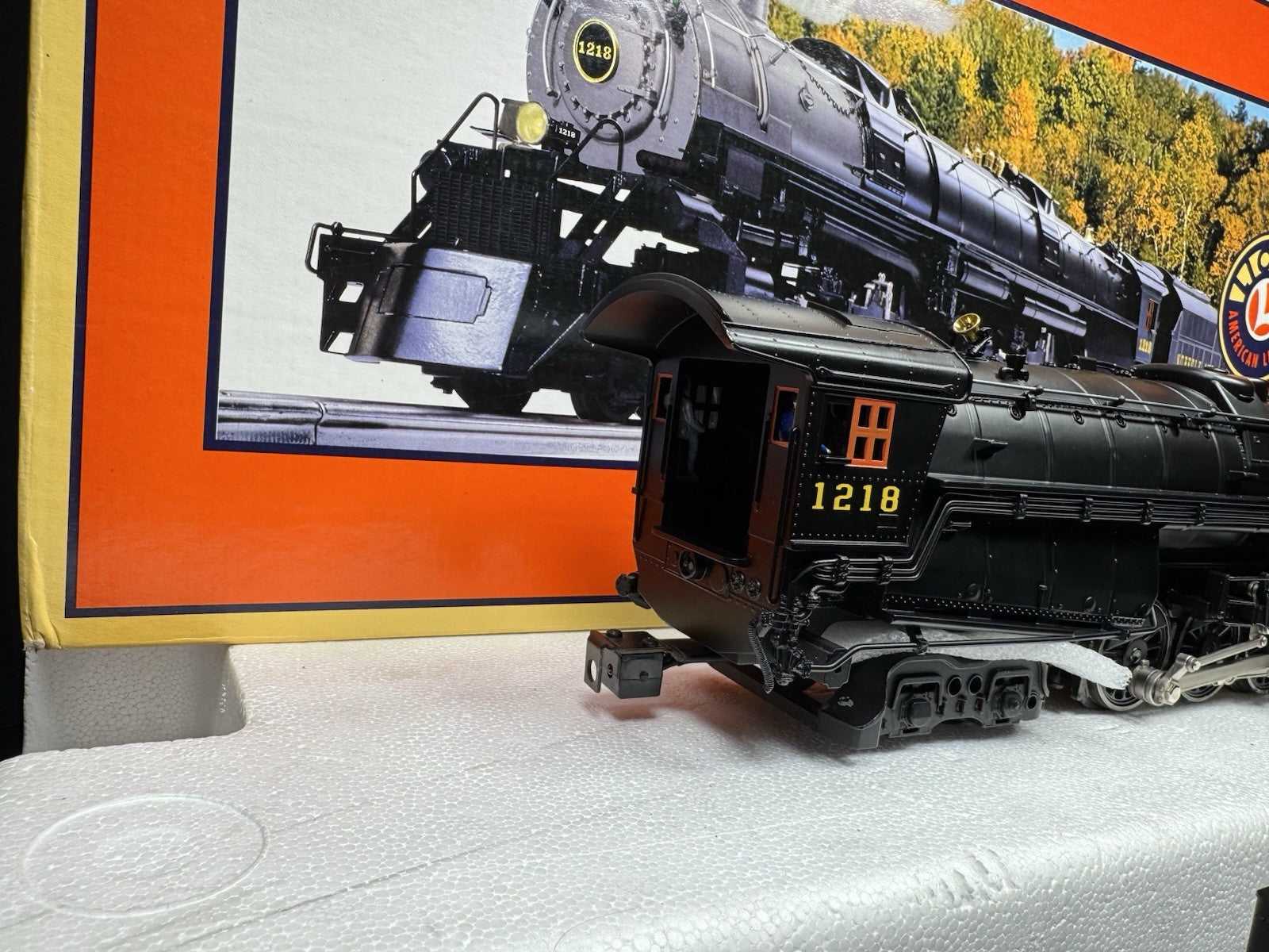Lionel 6-28052 TMCC Norfolk & Western Class A 2-6-6-4 steam engine #1218 EX4