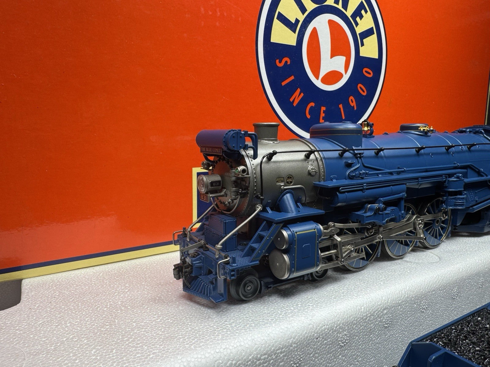 Lionel 6-21787 TMCC Jersey Central CNJ Blue Comet steam passenger set EX7