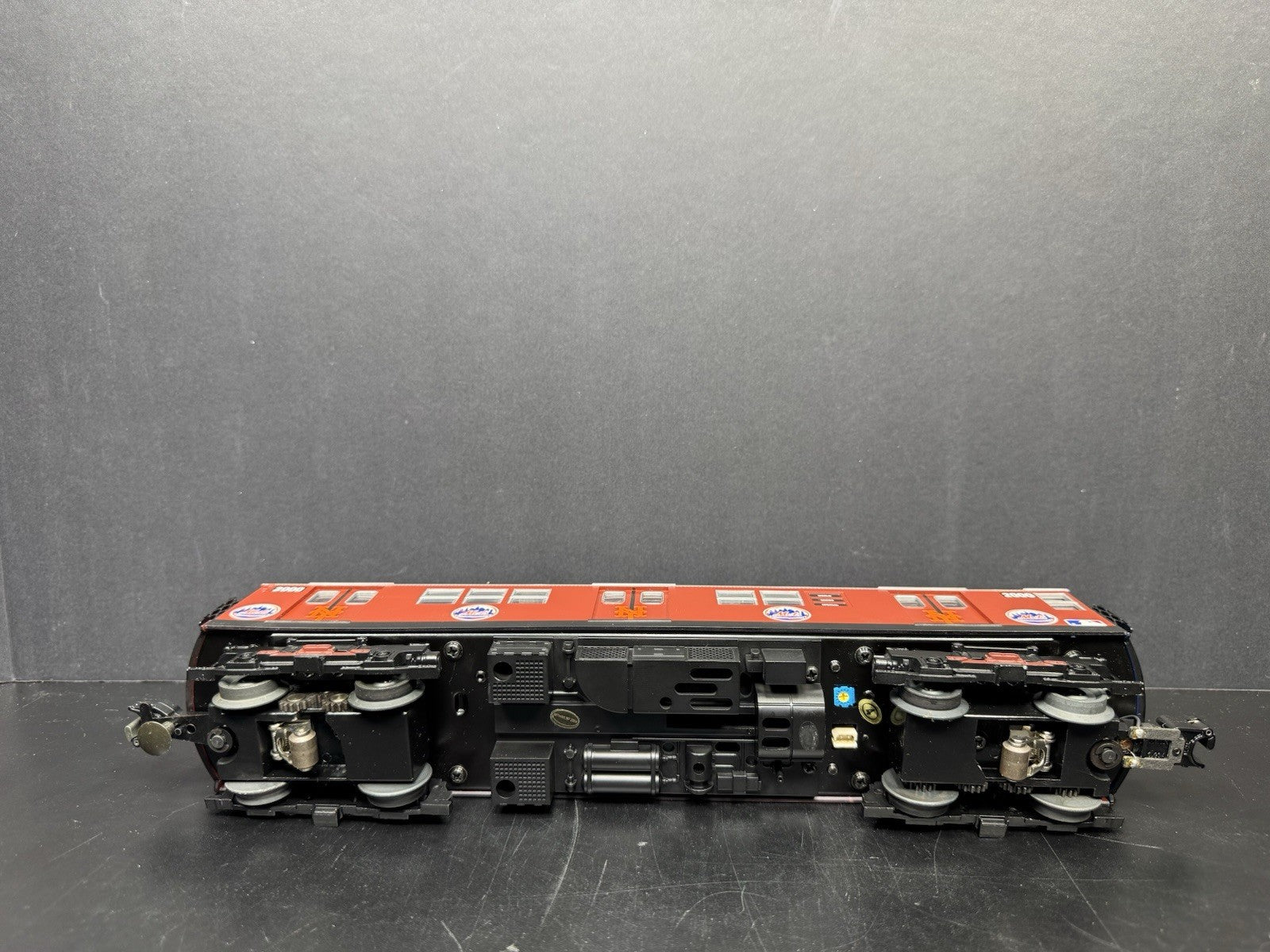 MTH RailKing New York Mets R-17 powered subway car #2000 PS2 BCR LN10